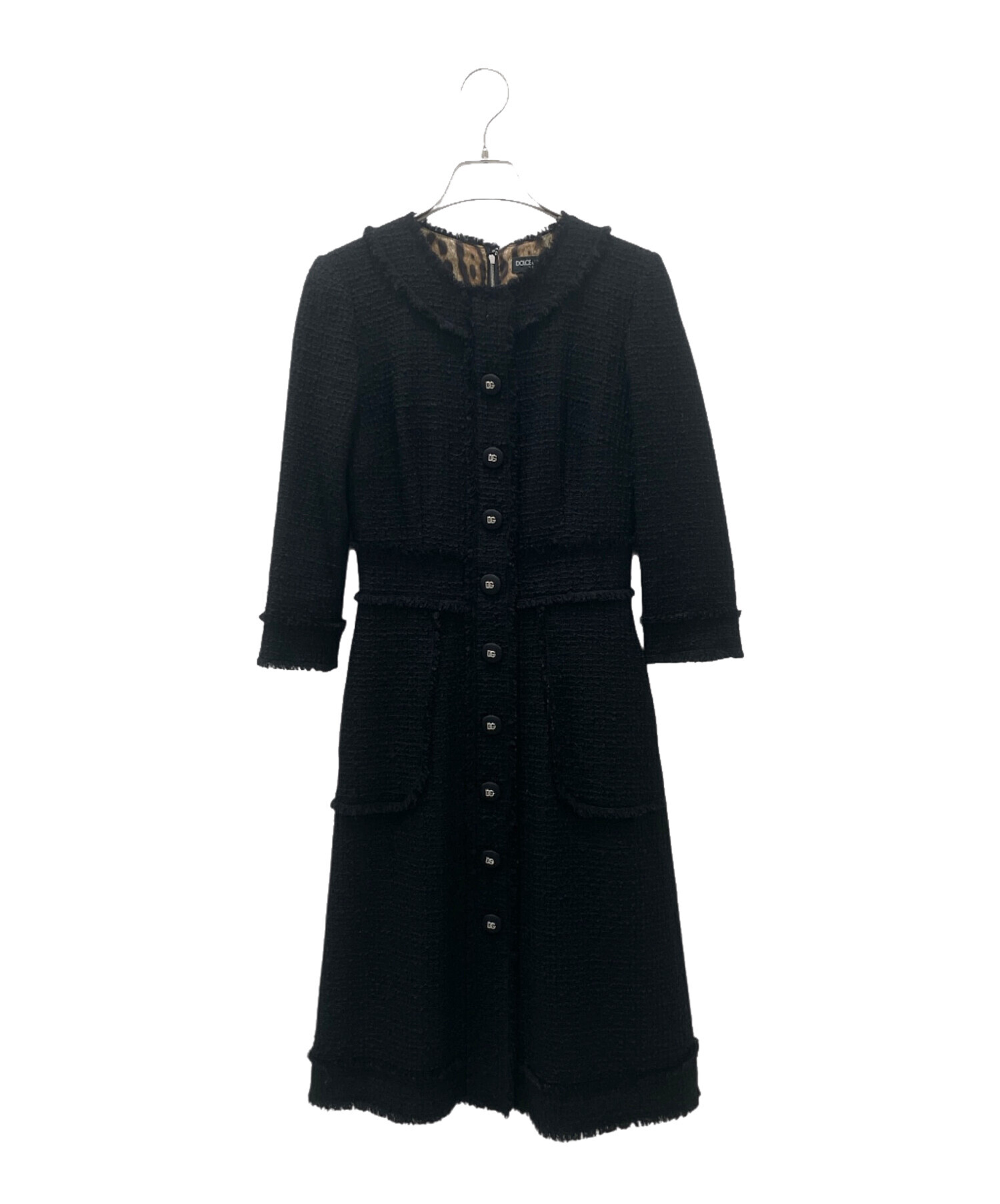 美品　ドルチェアンドガッバーナ　ツイード　ワンピース 正規品 中古・古着通販】DOLCE & GABBANA (ドルチェ＆ガッバーナ) ツイード