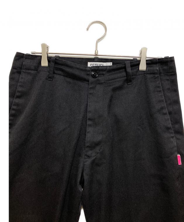 中古・古着通販】SEQUEL (シークエル) TYPE-F チノパンツ ブラック