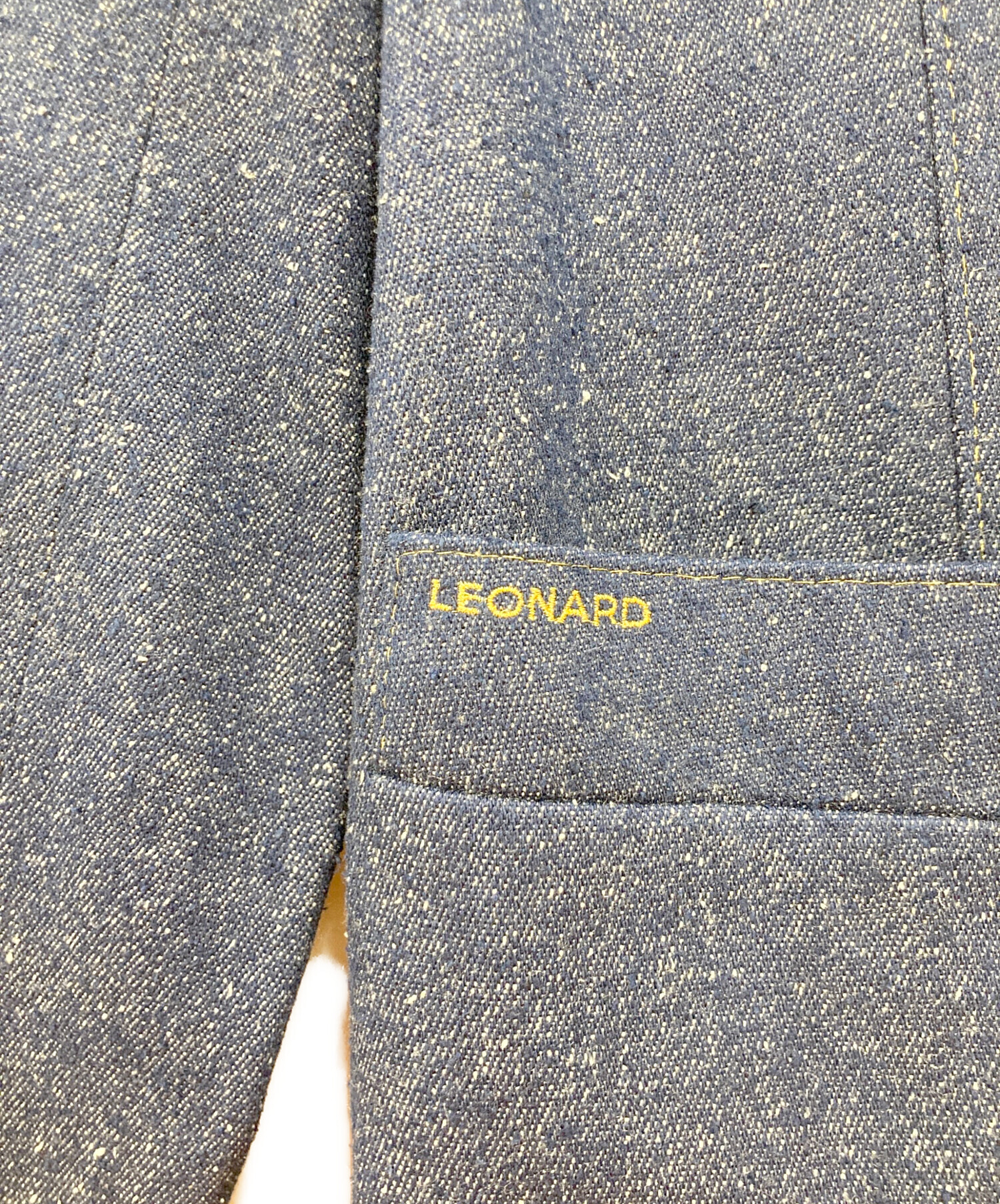 中古・古着通販】LEONARD (レオナール) シルクデニムジャケット