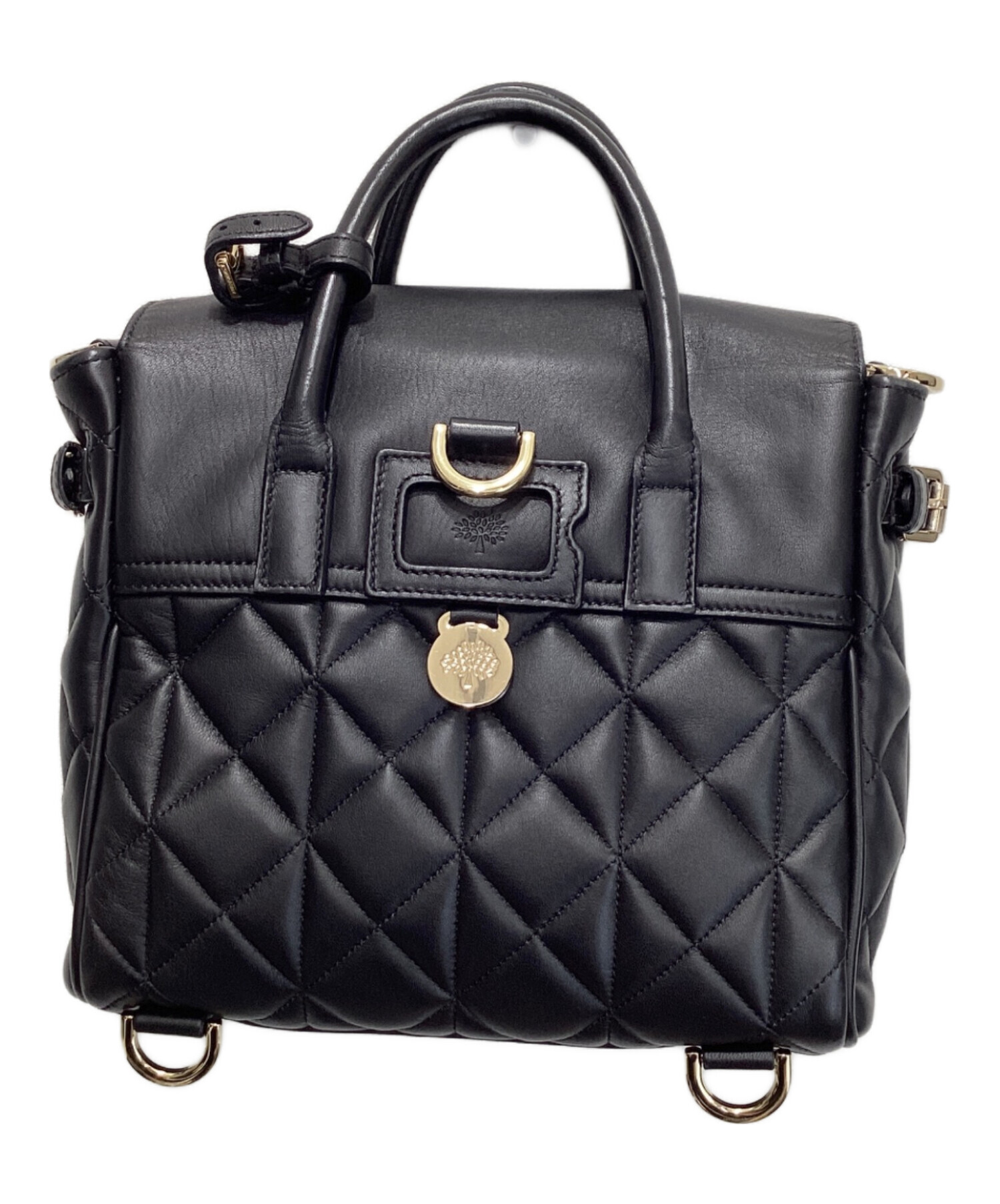 中古・古着通販】MULBERRY (マルベリー) 3WAYバッグ ブラック