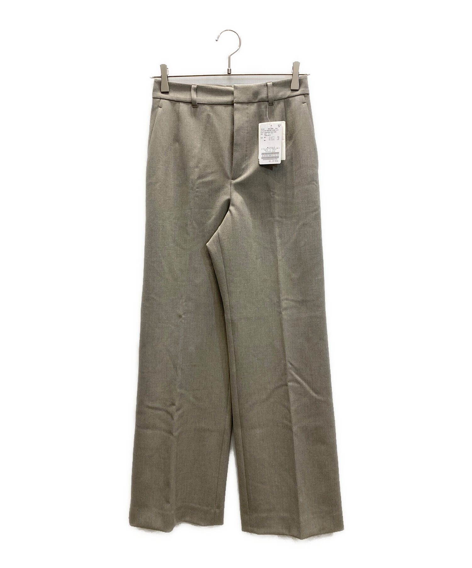 中古・古着通販】Plage (プラージュ) W-CLOTH スラックス グレー