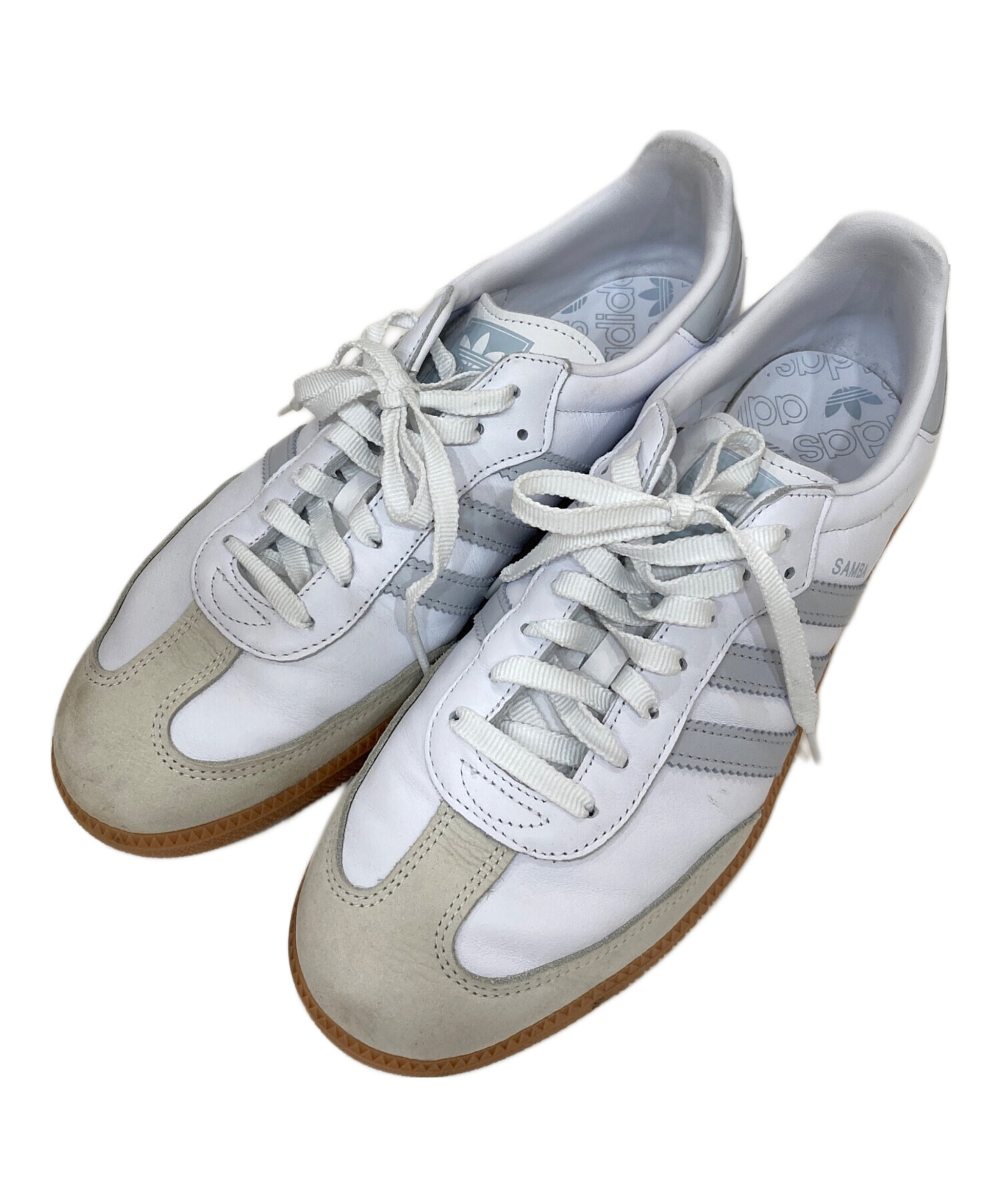  アディダス スニーカー 30cm 白 【古着】【中古】【送料無料】 中古・古着通販】adidas (アディダス) スニーカー ホワイト サイズ:30