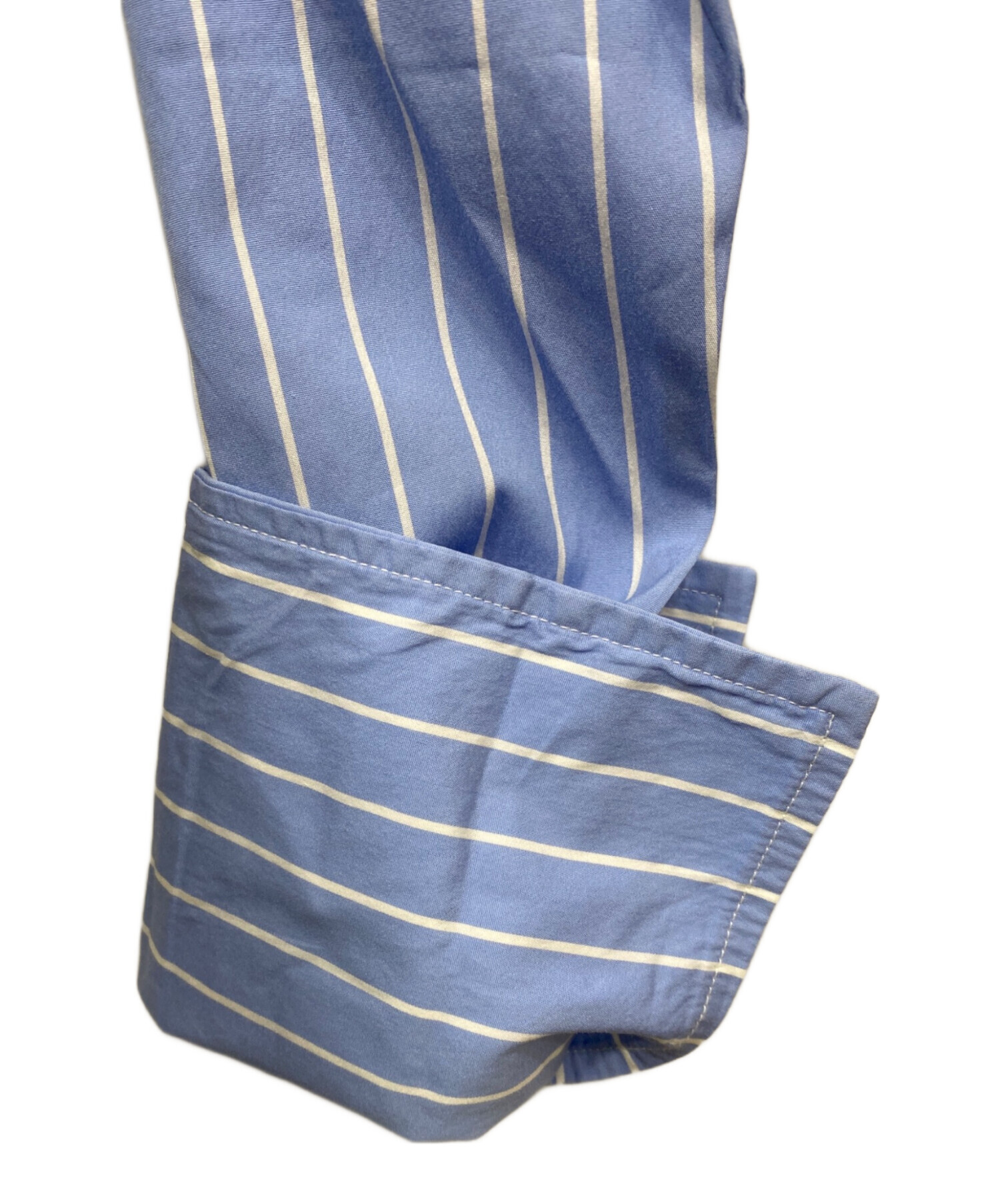 中古・古着通販】RALPH LAUREN (ラルフローレン) フリルシャツ ブルー 