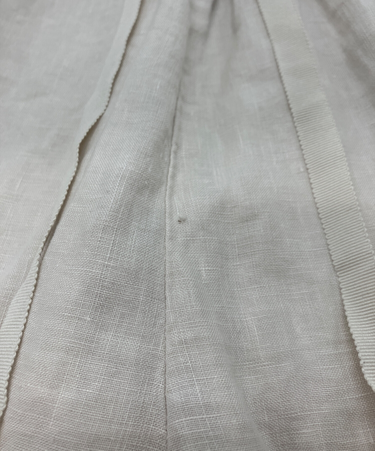 中古・古着通販】nest Robe (ネストローブ) リネンフリルパンツ オフ