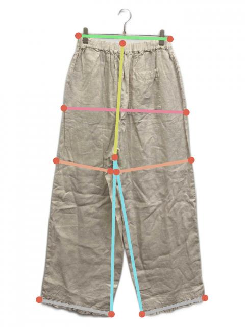 中古・古着通販】nest Robe (ネストローブ) リネンフリルパンツ オフ