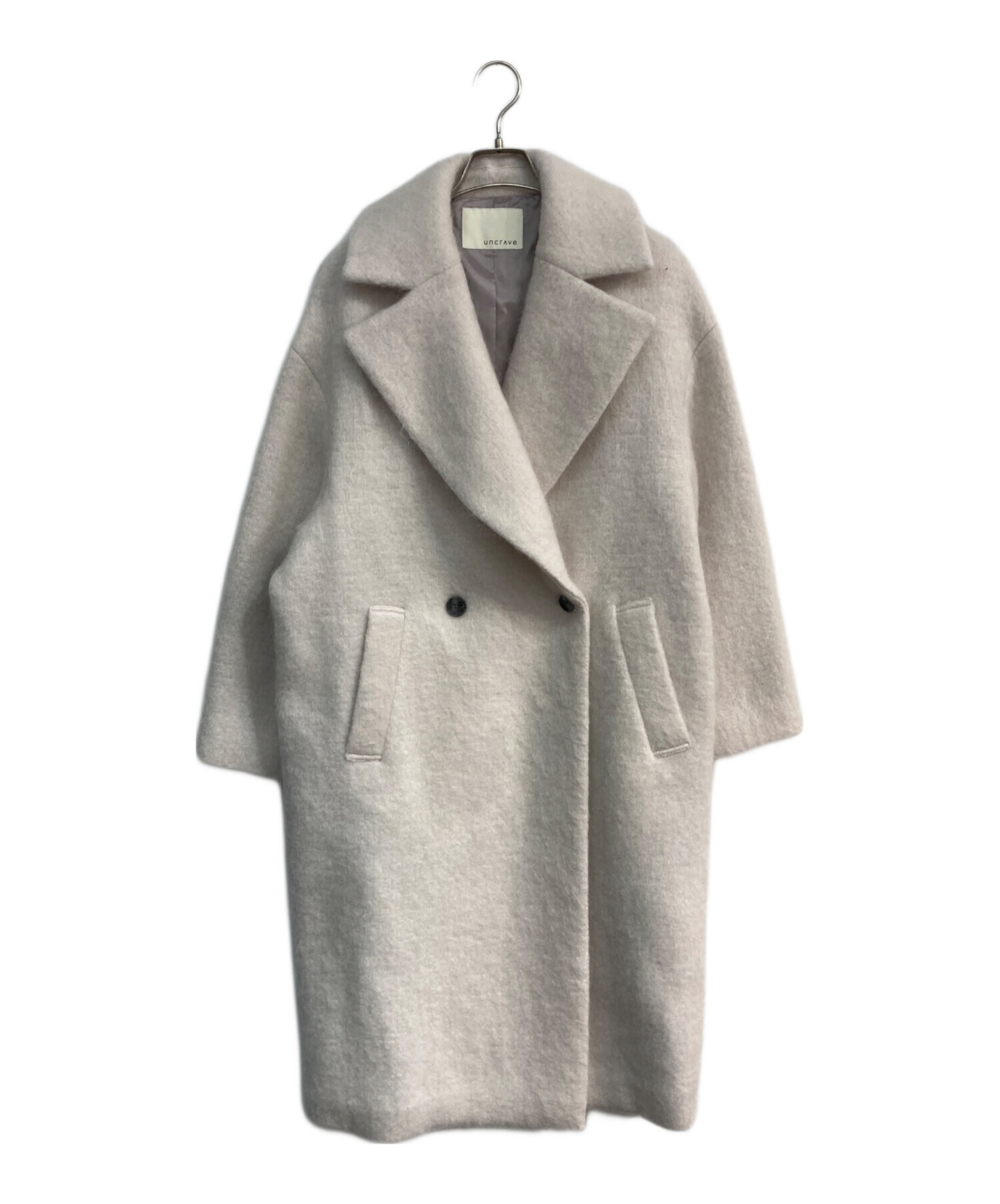 中古・古着通販】uncrave (アンクレイヴ) シャギー オーバーコート