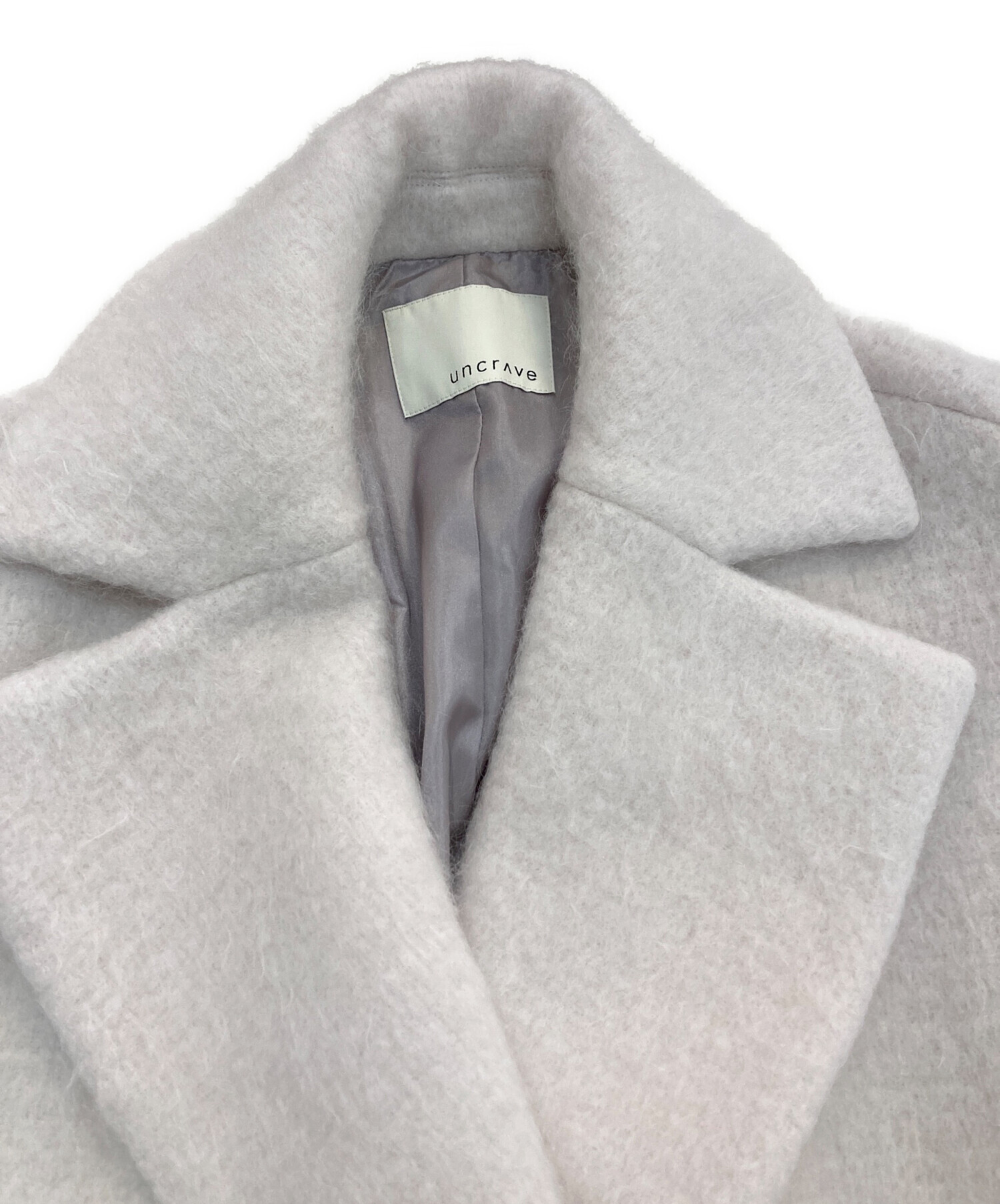 中古・古着通販】uncrave (アンクレイヴ) シャギー オーバーコート