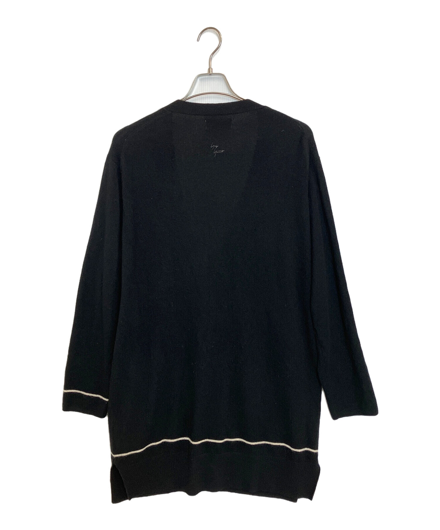 2020AWヨウジヤマモト アシンメトリープリントカーディガン 2020AWヨウジヤマモト アシンメトリープリントカーディガン