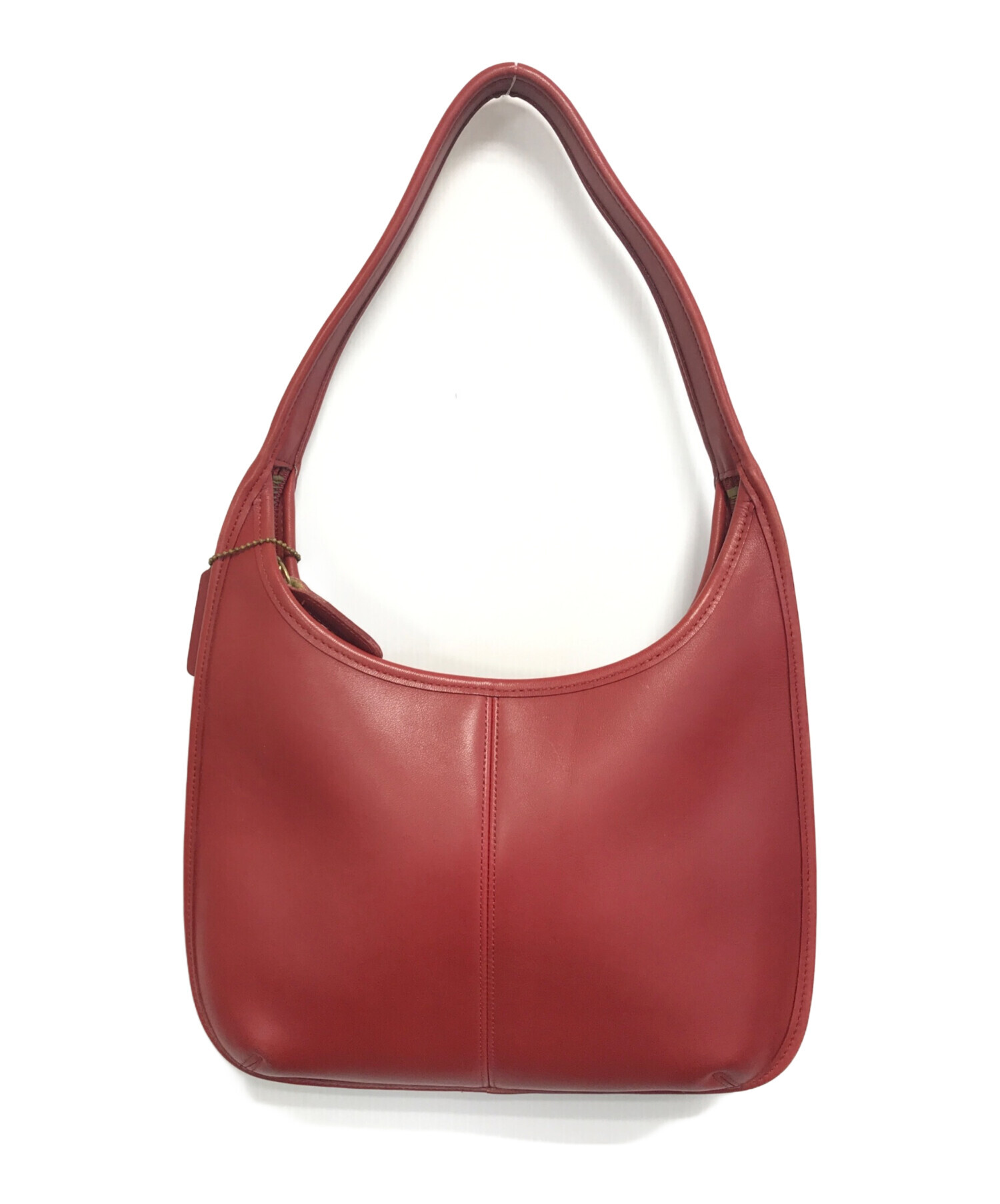 中古・古着通販】COACH (コーチ) ワンショルダーバッグ レッド サイズ