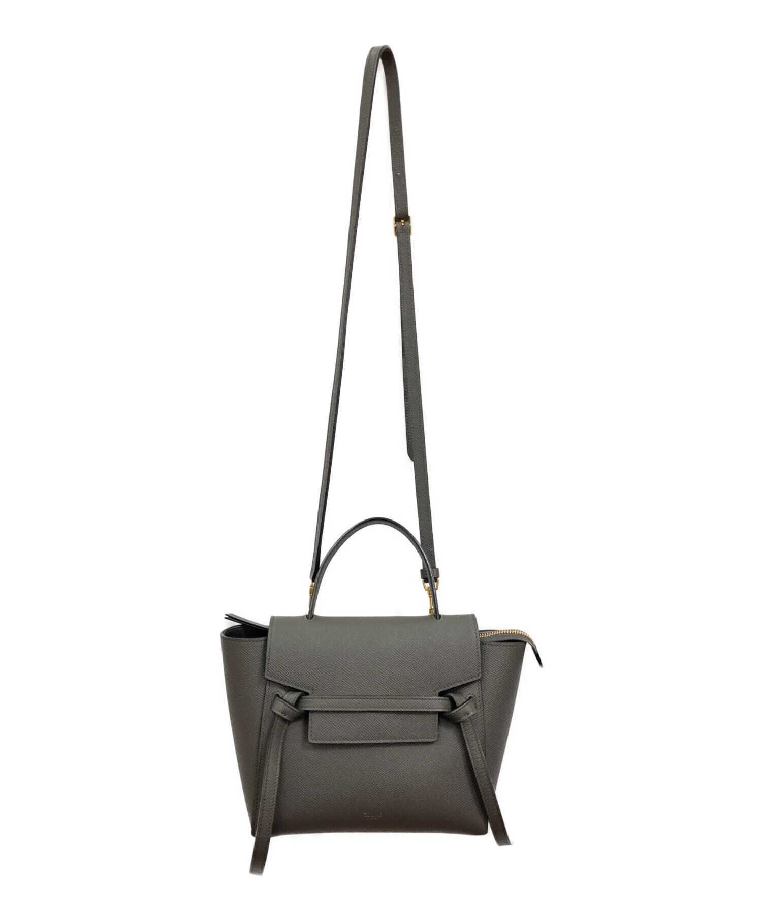 フ*ロ様 難あり　CELINE セリーヌの2way仕様バッグ 中古・古着通販】CELINE (セリーヌ) 2WAYショルダーバッグ グレー