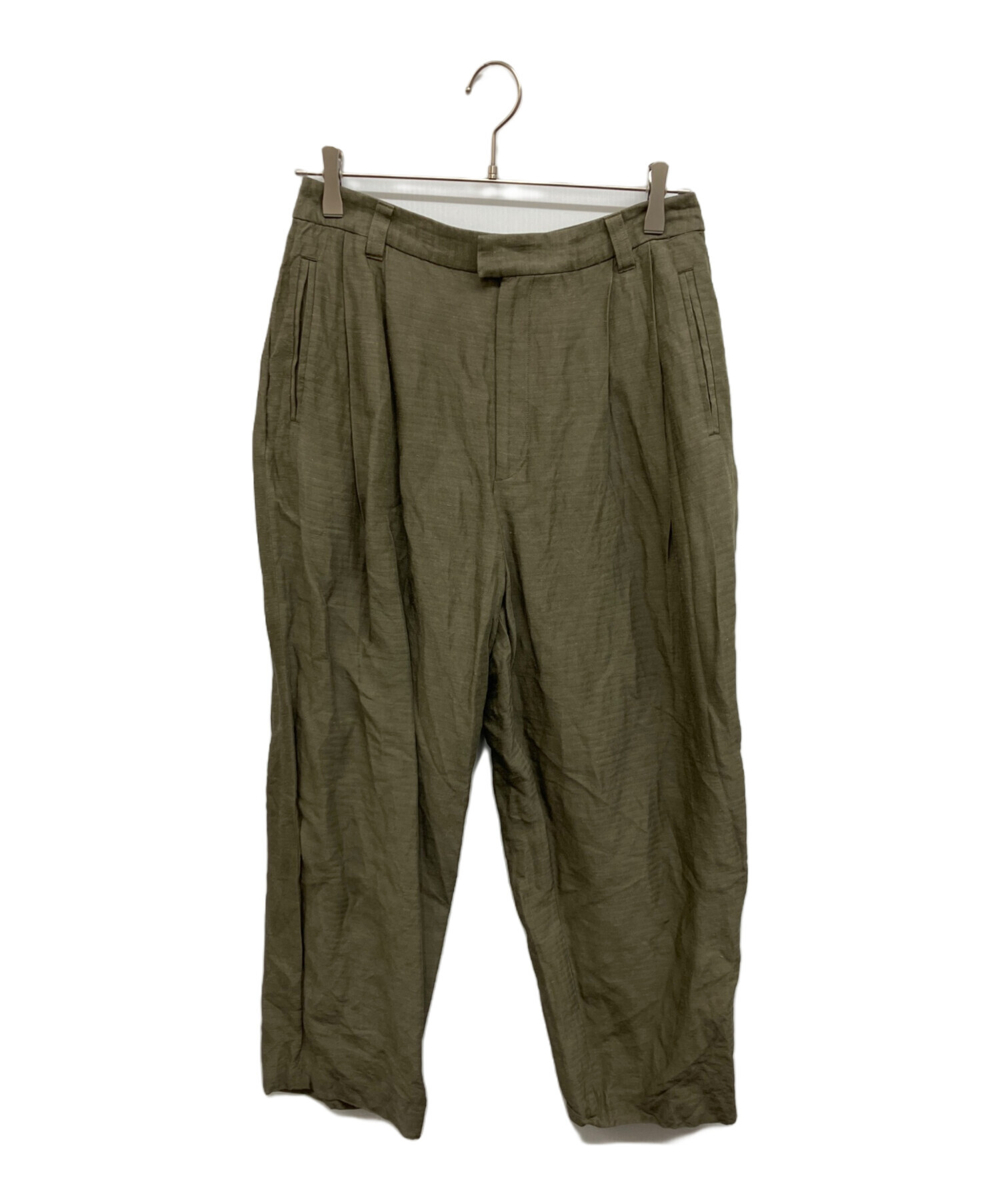 中古・古着通販】CITYSHOP (シティショップ) DAD TACKパンツ オリーブ