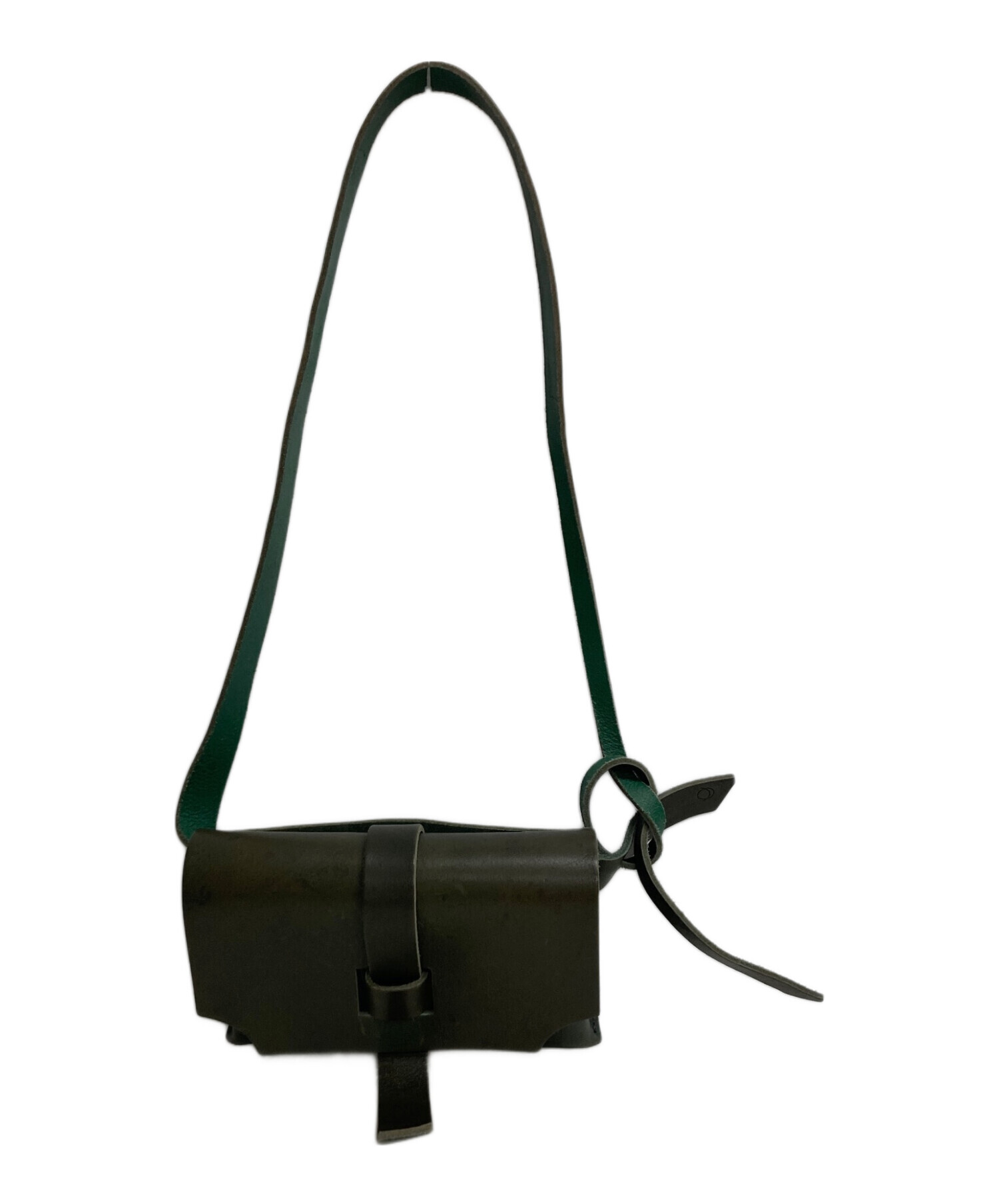 中古・古着通販】ARCHI (アーキ) LEATHER BODYバッグ（レザー ボディ