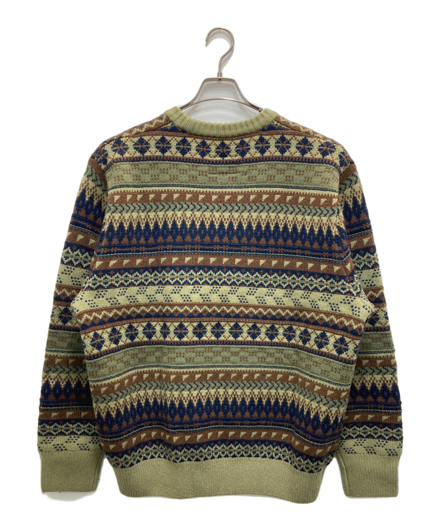 中古・古着通販】NIKE (ナイキ) フェアアイルスウッシュセーター