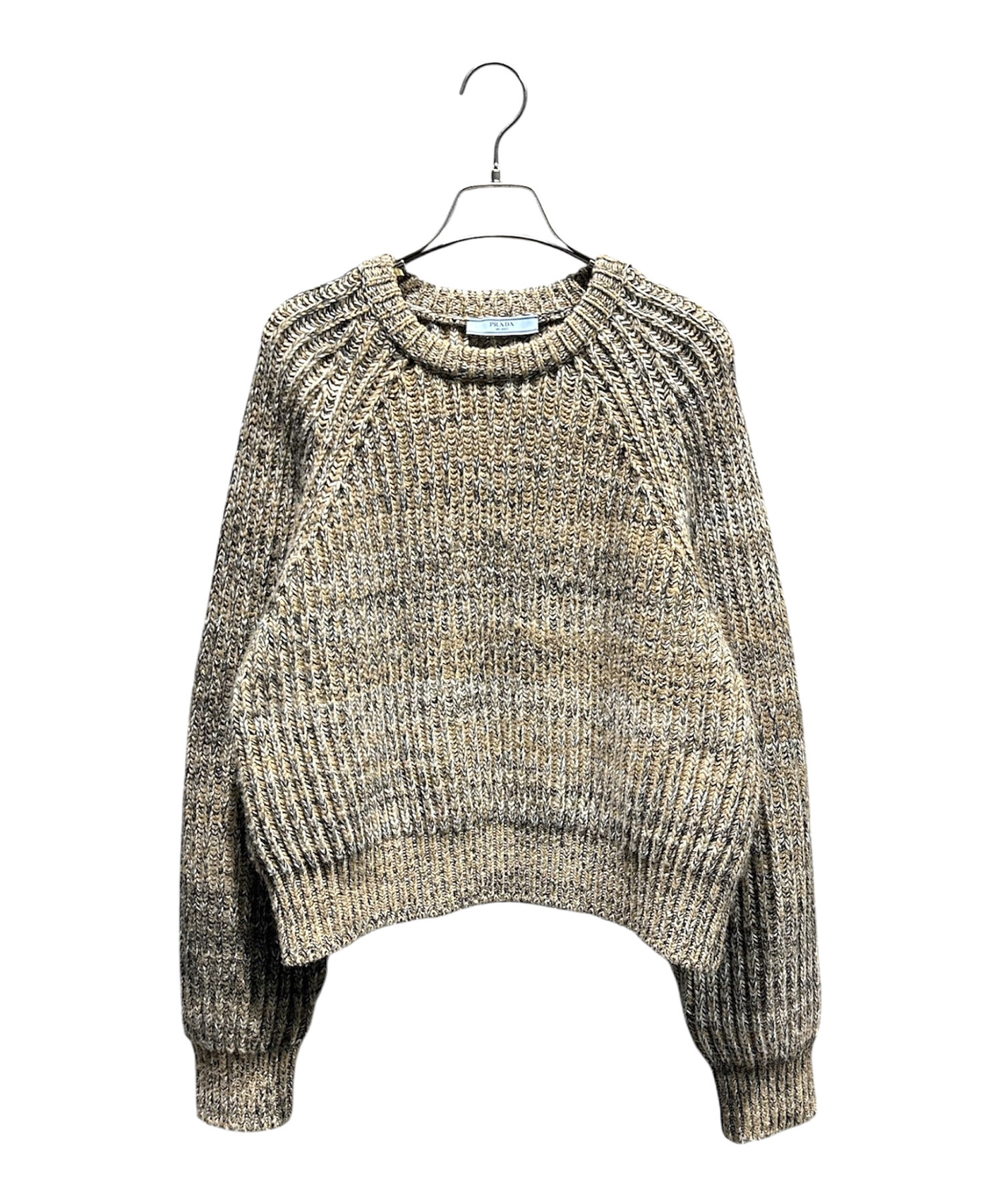 中古・古着通販】PRADA (プラダ) カシミヤウールクルーネックニット 