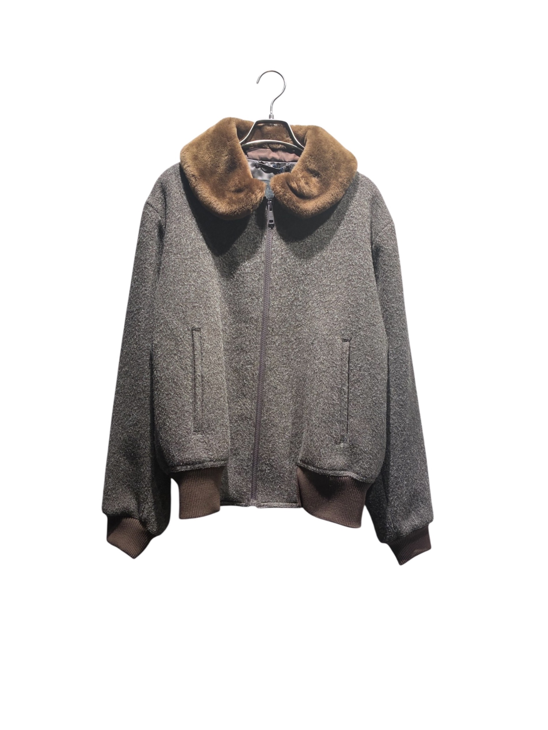 中古・古着通販】PRADA (プラダ) ウール ブルゾンジャケット