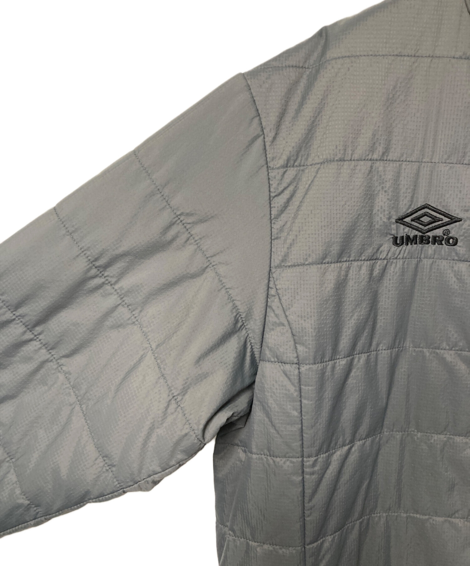 UMBRO パテッドブルゾン 中綿 グレー XL 中古・古着通販】UMBRO (アンブロ) FREAK'S STORE (フリークスストア