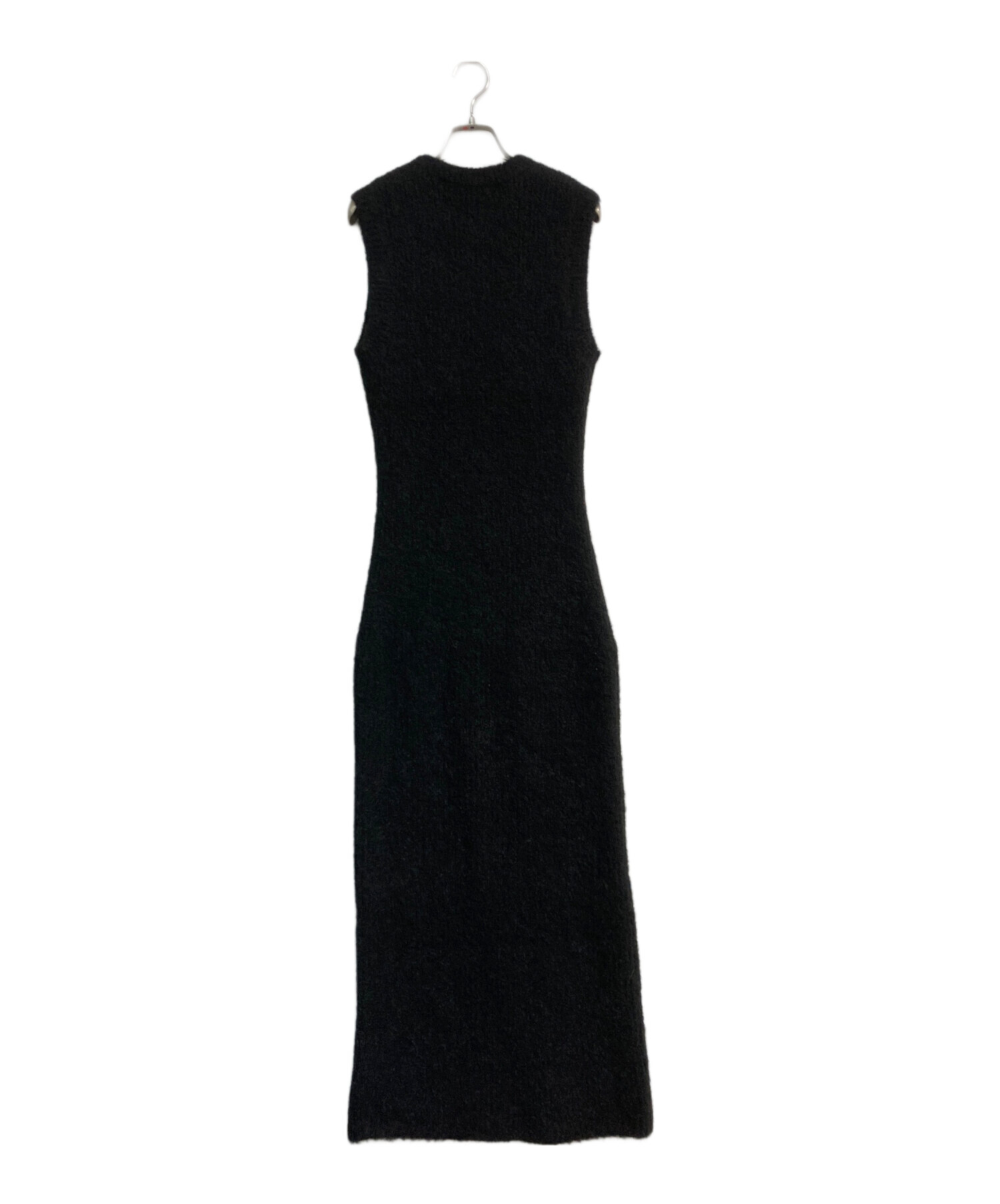 SHISHIKUI Vui BLACK シシクイ 中古・古着通販】THE SHISHIKUI (シシクイ) Alpaca knit dress