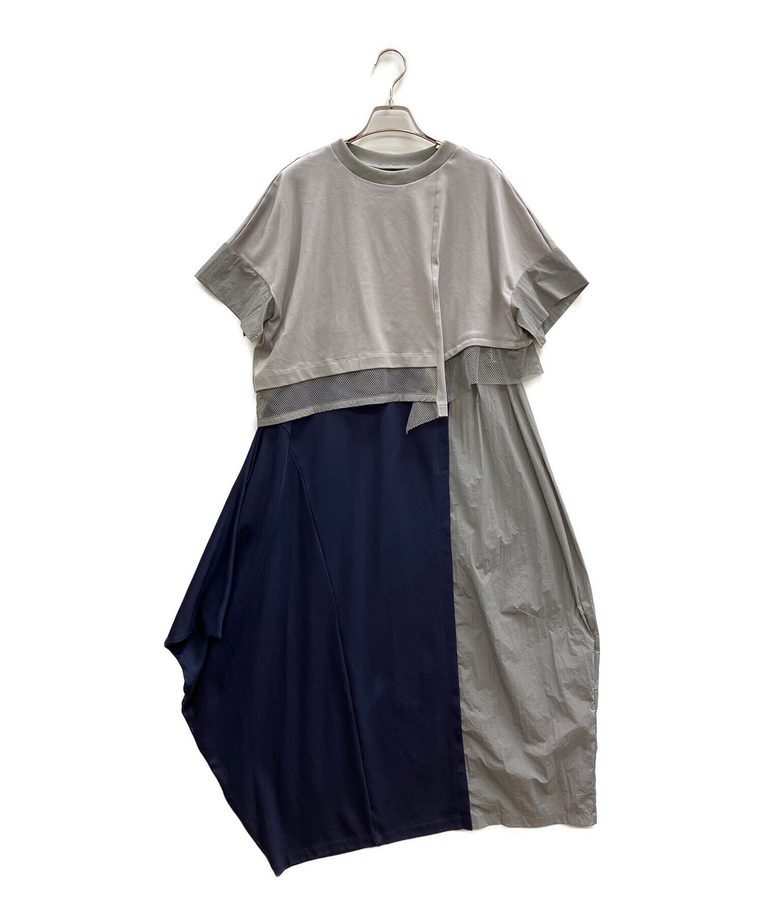 中古・古着通販】AULA AILA (アウラアイラ) ASYMMETRY TAFFETA