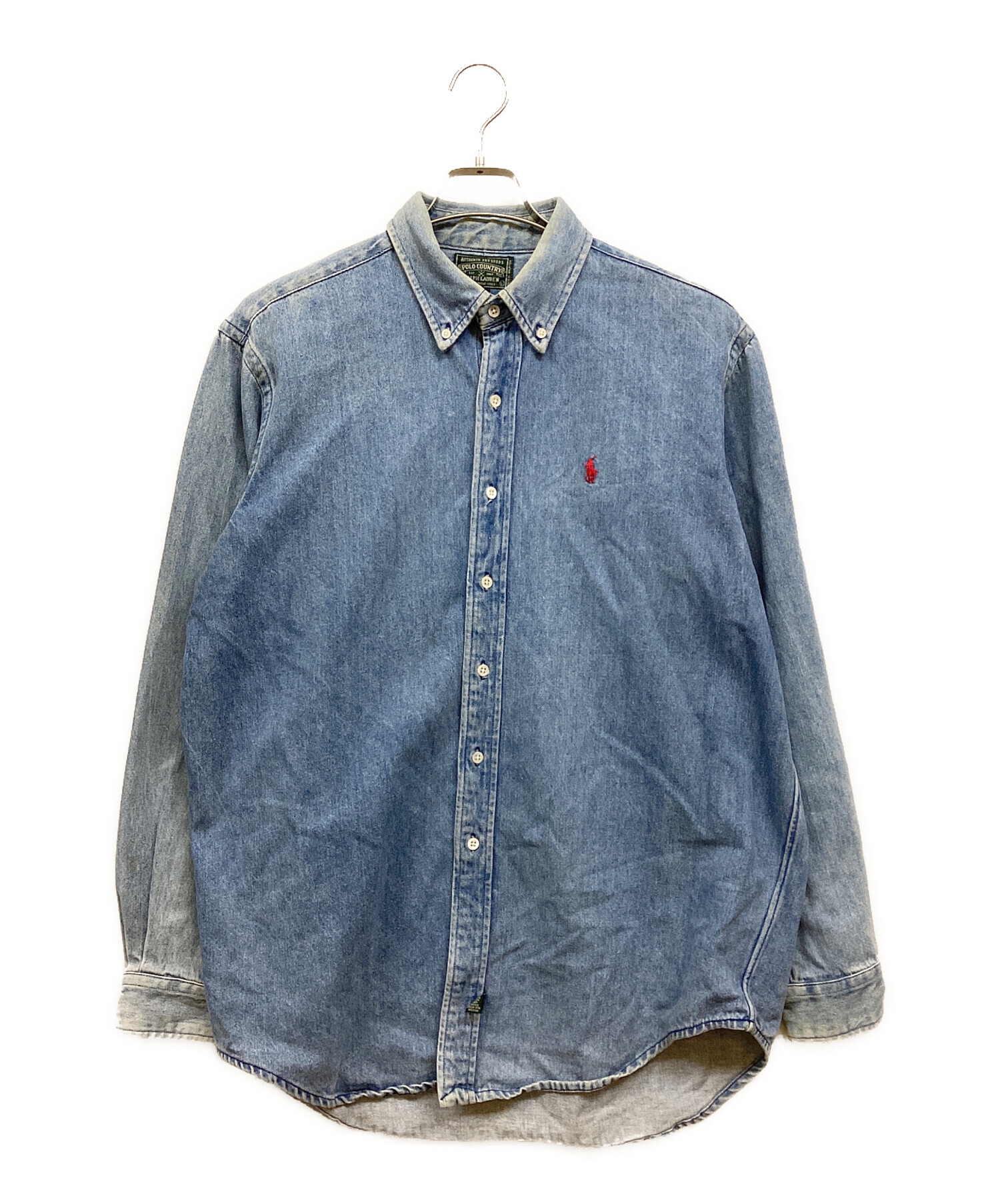 中古・古着通販】POLO COUNTRY (ポロカントリー) デニムシャツ