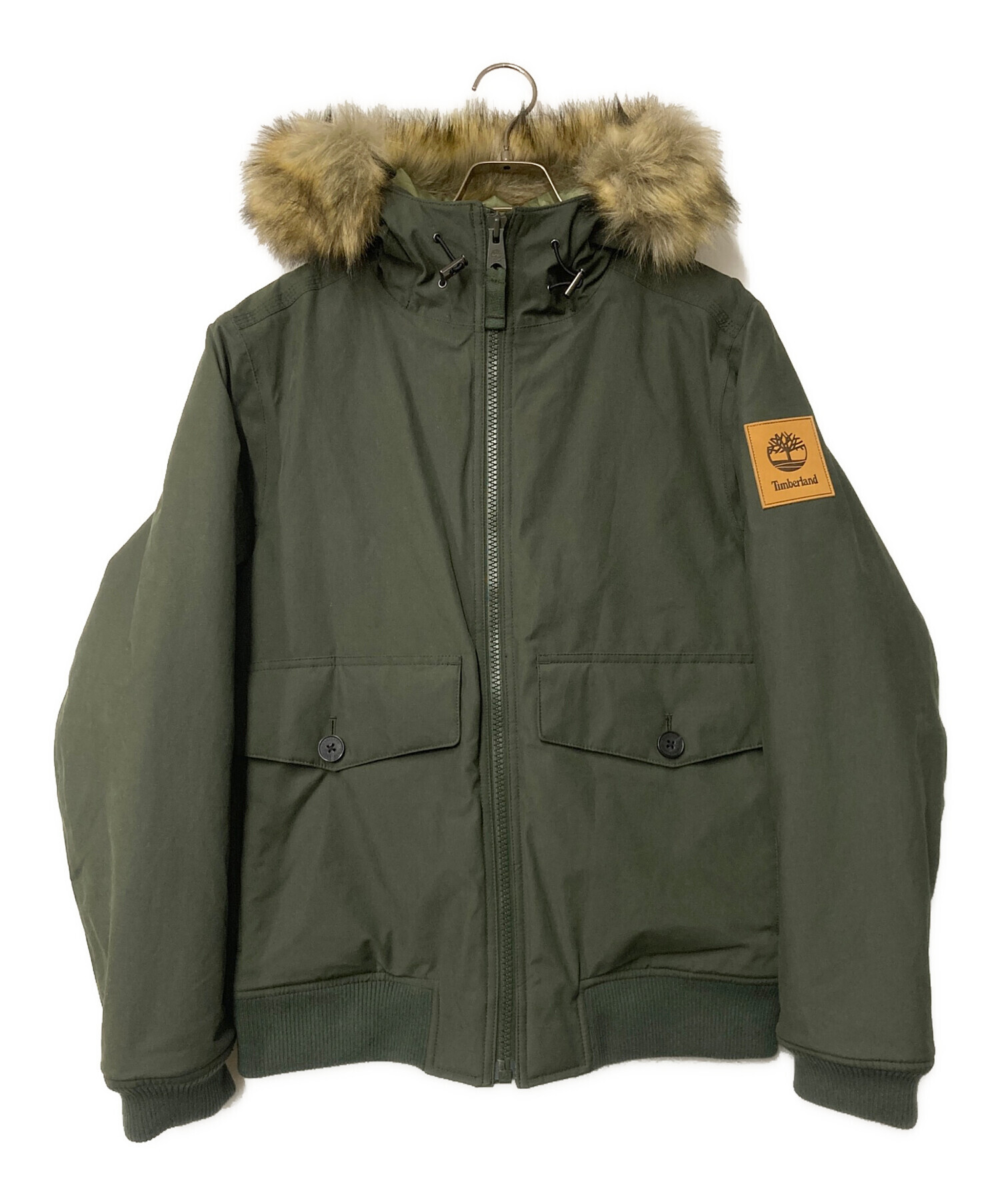 中古・古着通販】Timberland (ティンバーランド) 中綿ファーフーデッド 