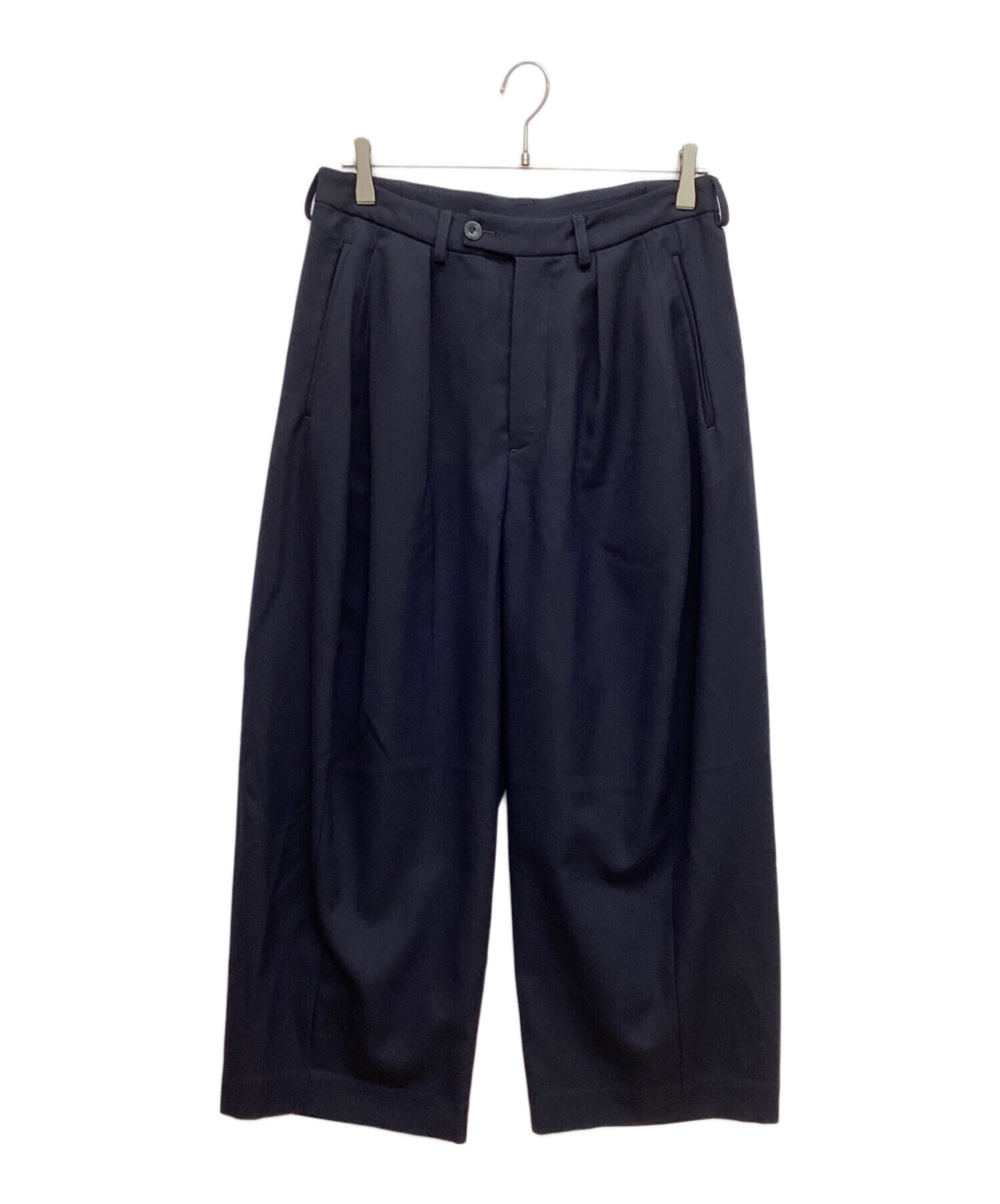 Ka na ta カナタ パンツ（その他） メンズ 【古着】【中古】 中古・古着通販】ka na ta (カナタ) ウールワンタックワイドパンツ