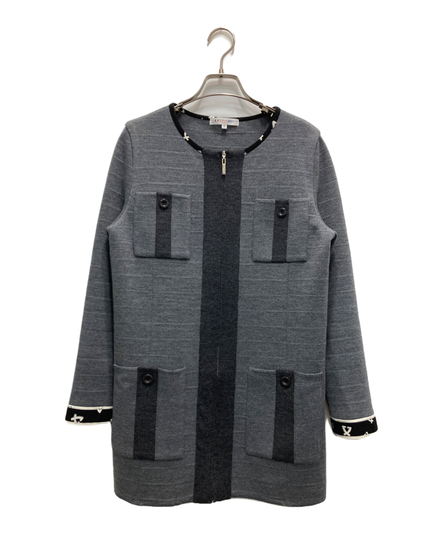 中古・古着通販】LEONARD SPORT (レオナール スポーツ) ニットコート