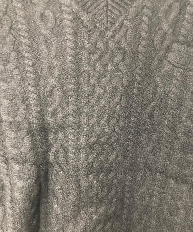 sacai luck ニットドッキングワンピース　グレー×ホワイト　2（M） sacai luck ニットドッキングワンピース グレー×ホワイト 2（M） 2025