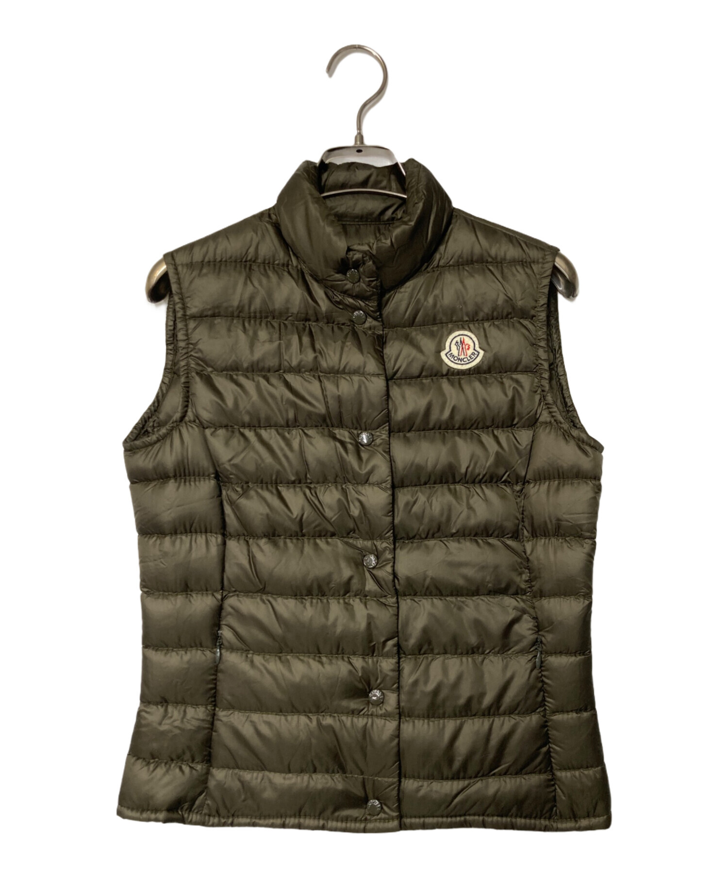 中古・古着通販】MONCLER (モンクレール) LIANE/ダウンベスト カーキ