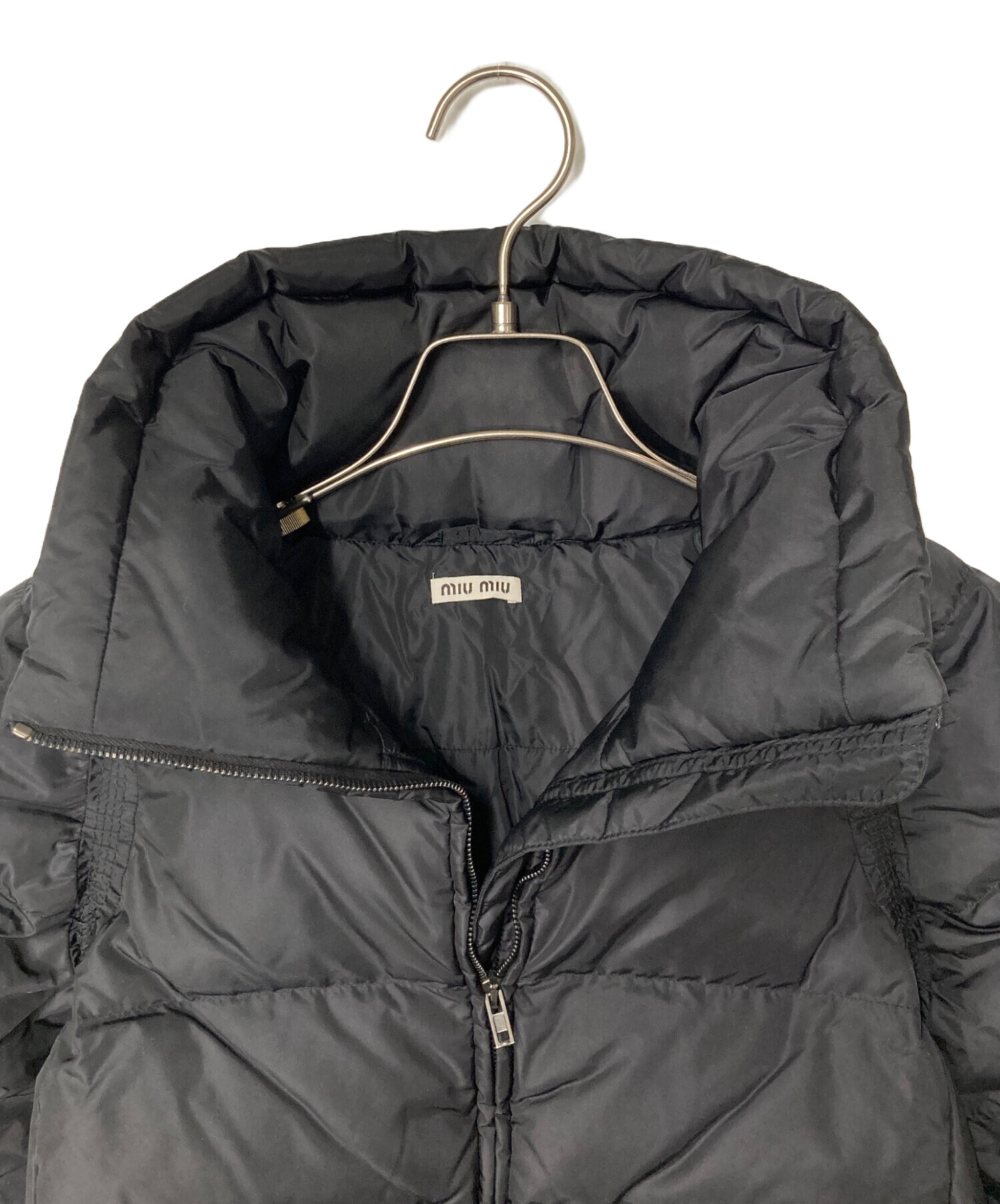 中古・古着通販】MIU MIU (ミュウミュウ) スタンドカラー ハーフ 
