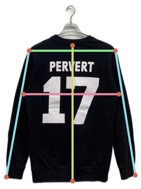 ジバンシィ サイズ:XS  13F 7357 653 バックナンバリングロゴスウェット 中古 BS99 中古・古着通販】GIVENCHY (ジバンシィ) ナンバリングロゴ クルー