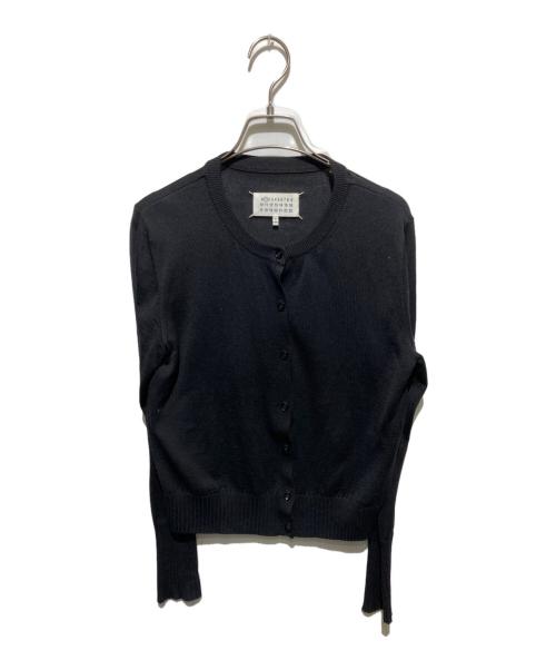 【美品 アーカイブ 値下】メゾンマルタンマルジェラ カーディガン 黒 M 中古・古着通販】Maison Margiela (メゾンマルジェラ) フェイク