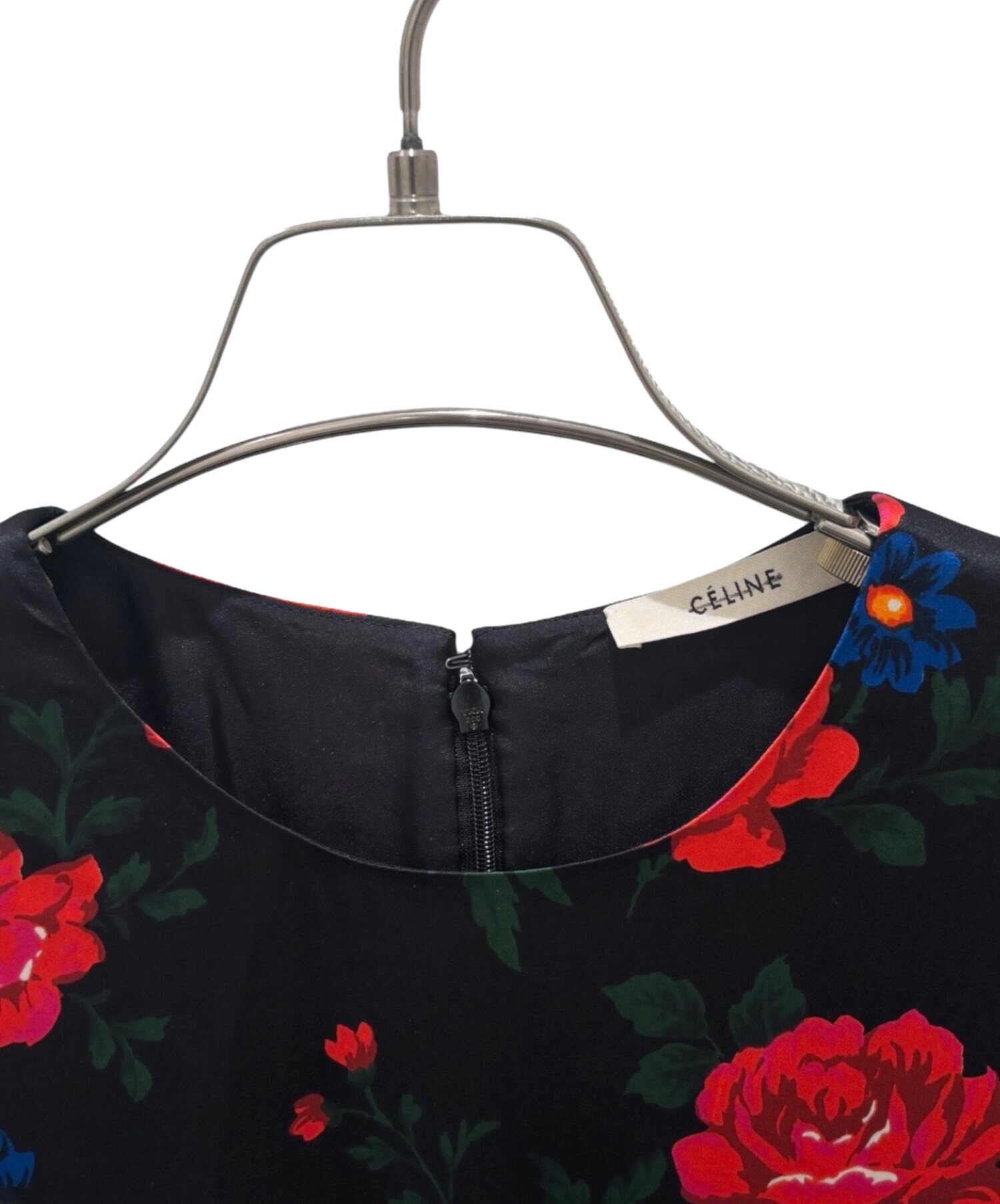 中古・古着通販】CELINE (セリーヌ) フラワープリント ノースリーブ