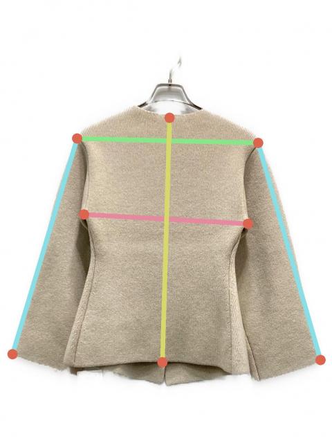 中古・古着通販】Plage (プラージュ) WOOL FORM JACKET ベージュ