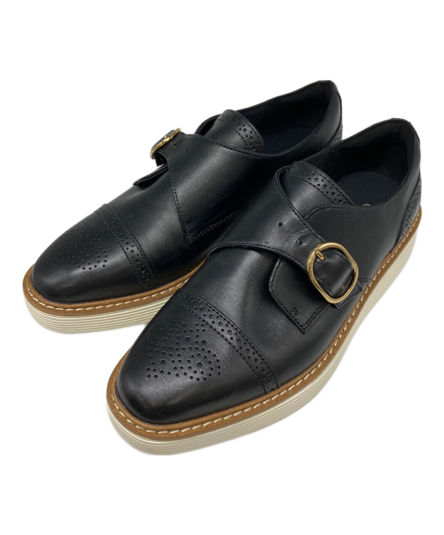 ヴィンテージ USA製 COLE HAAN コールハーン モンクストラップ 9D 中古・古着通販】COLE HAAN (コールハーン) オリジナルグランド