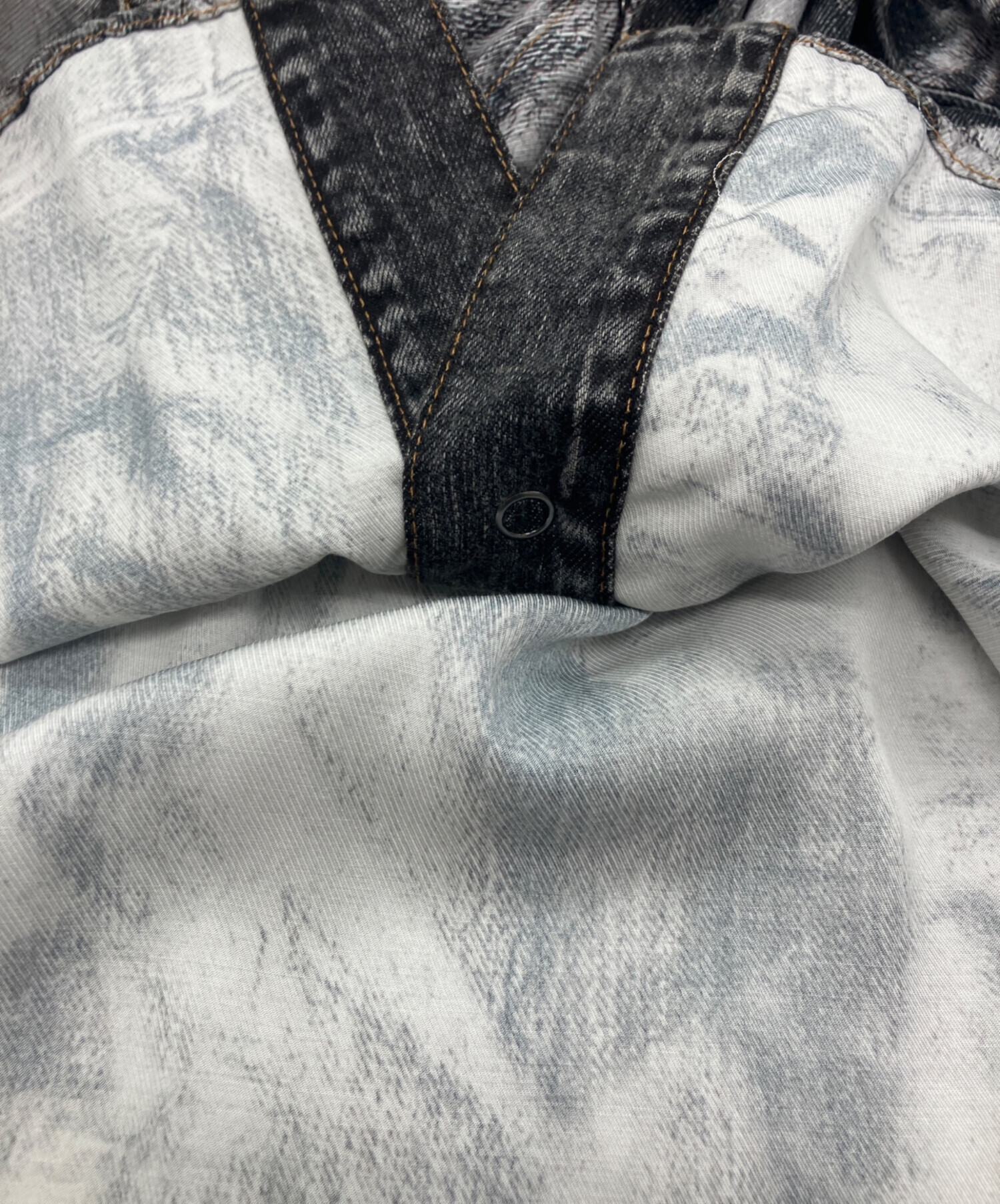 中古・古着通販】DIESEL (ディーゼル) トロンプルイユシャツ C-GILLY-A