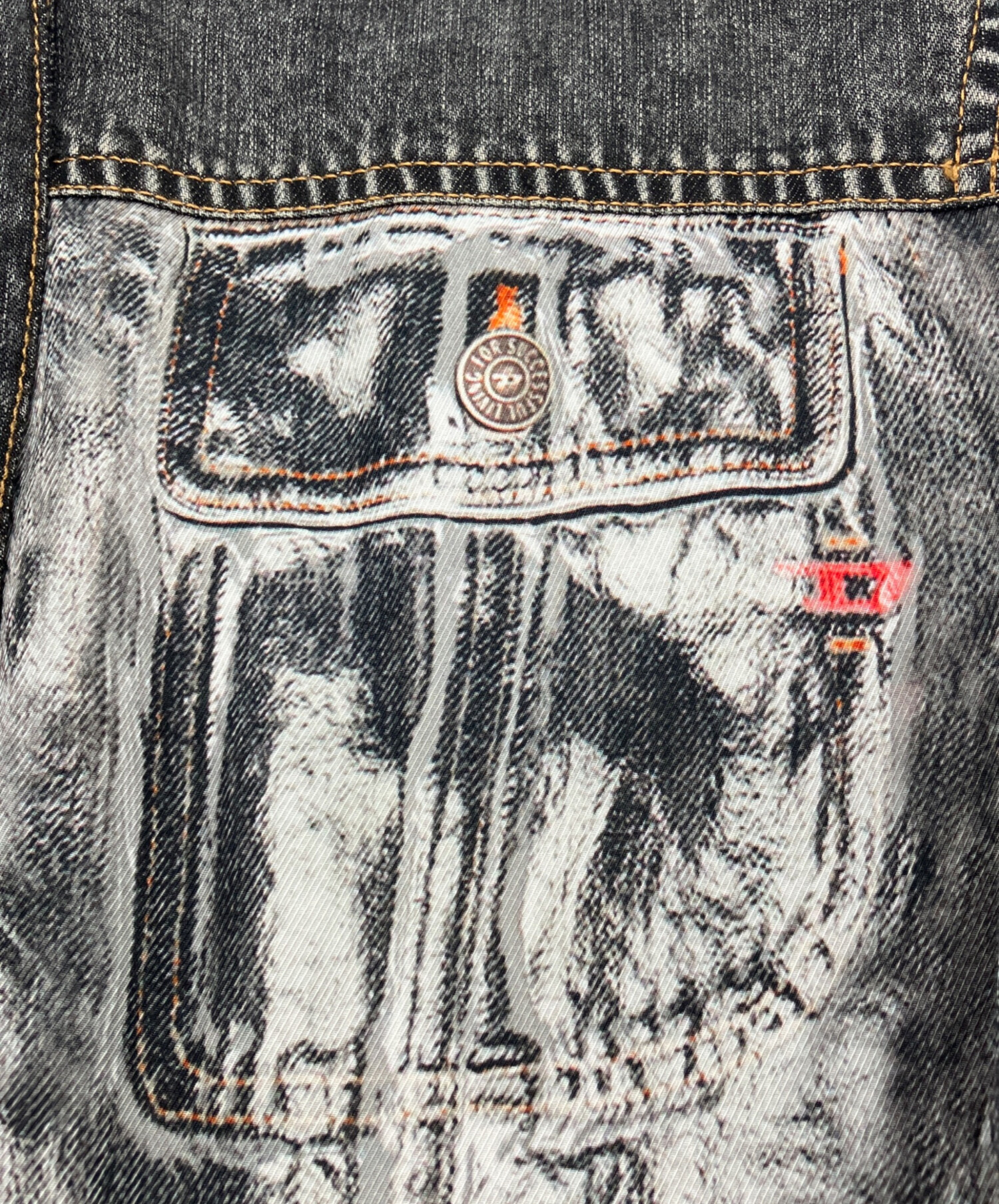 中古・古着通販】DIESEL (ディーゼル) トロンプルイユシャツ C-GILLY-A