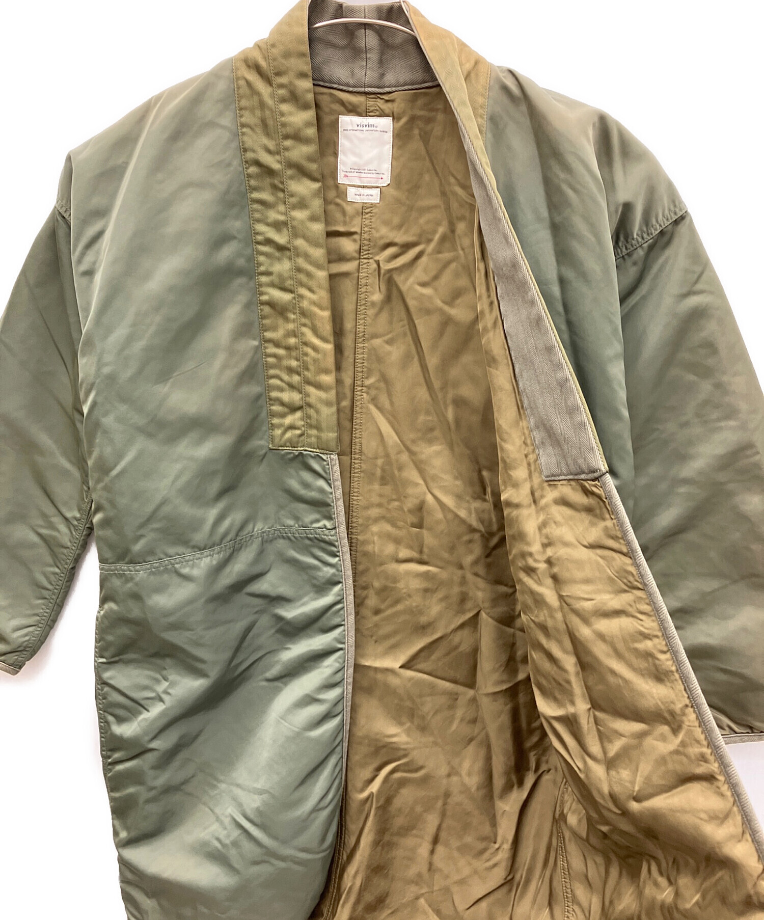 中古・古着通販】VISVIM (ビズビム) ATTUS MIL COAT オリーブ サイズ