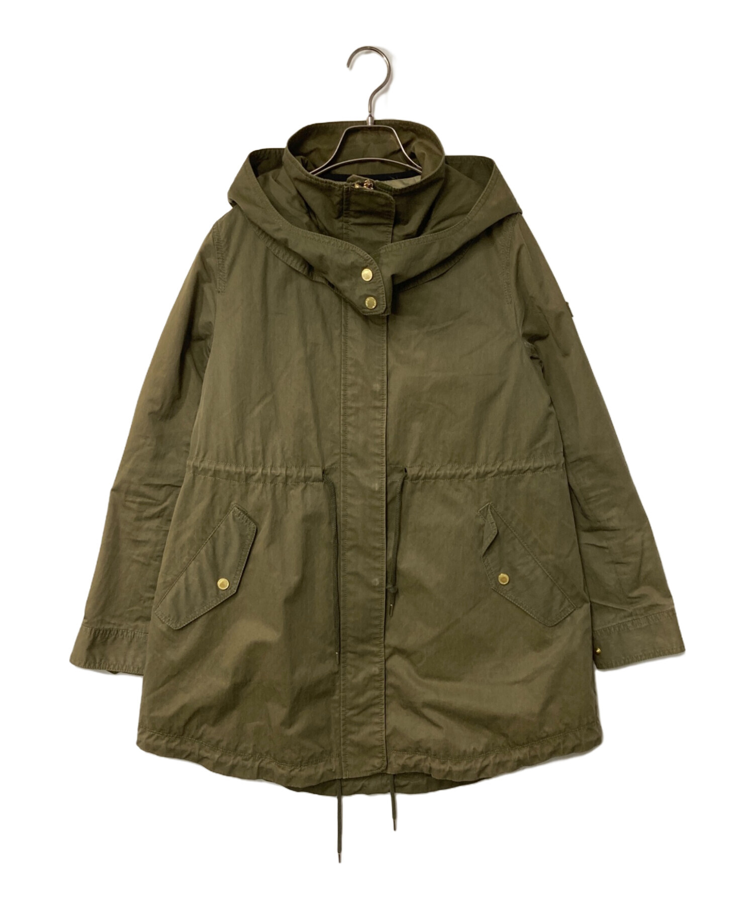 TATRAS ダウンライナーモッズコート オリーブ 中古・古着通販】TATRAS (タトラス) ライナーダウン付きモッズコート