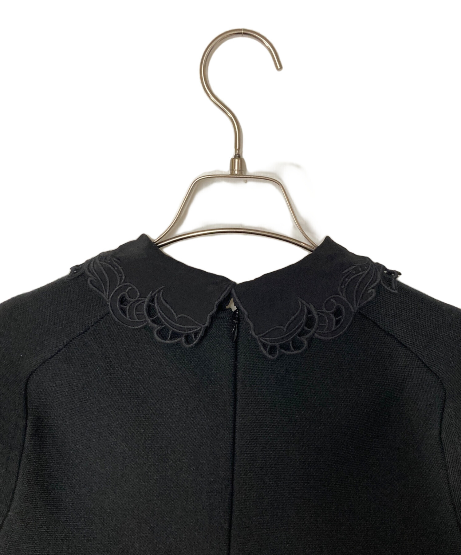 中古・古着通販】ANAYI (アナイ) エンブロイダリーカラーフレアー