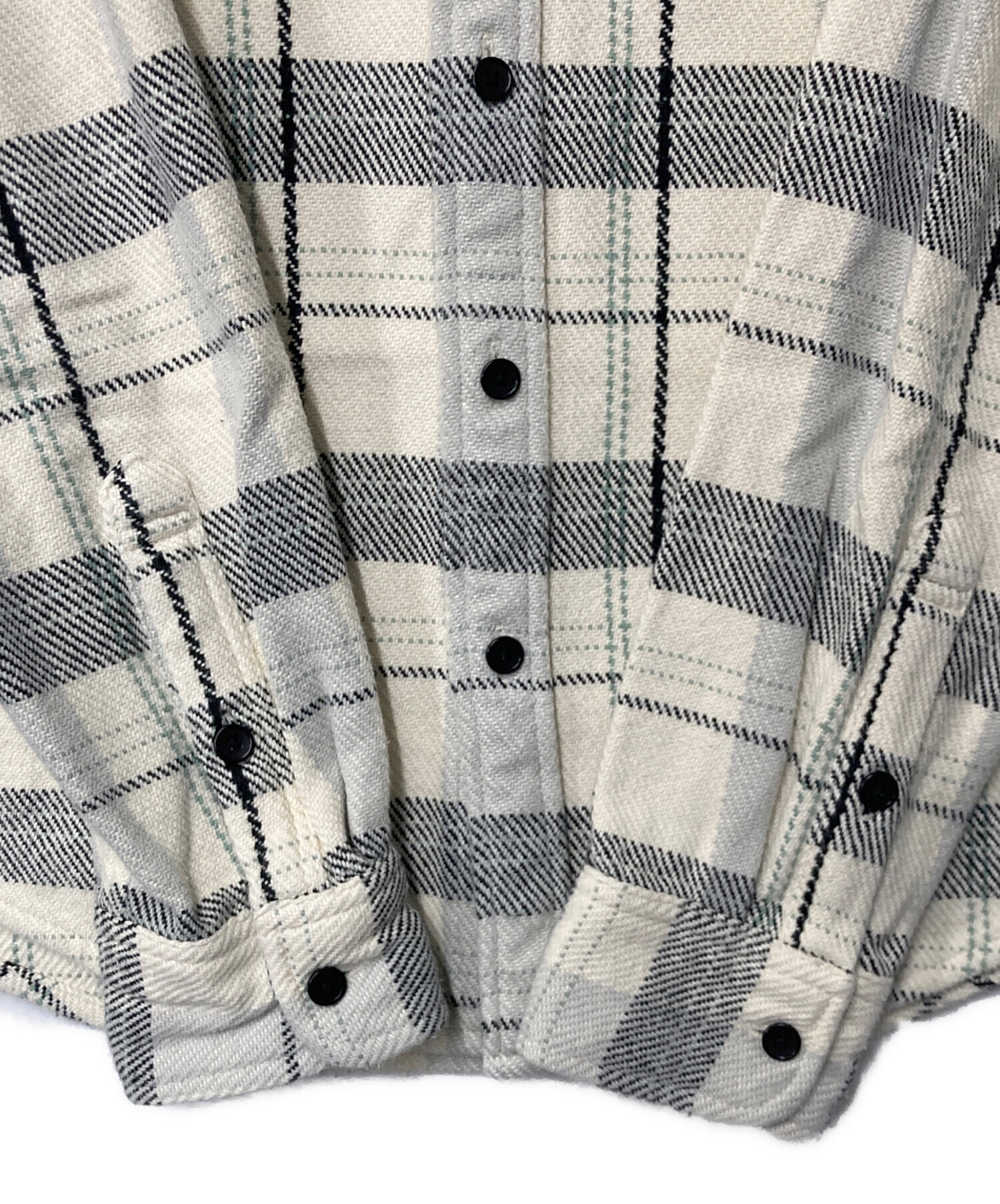 中古・古着通販】OUTERKNOWN (アウターノーン) チェックシャツ