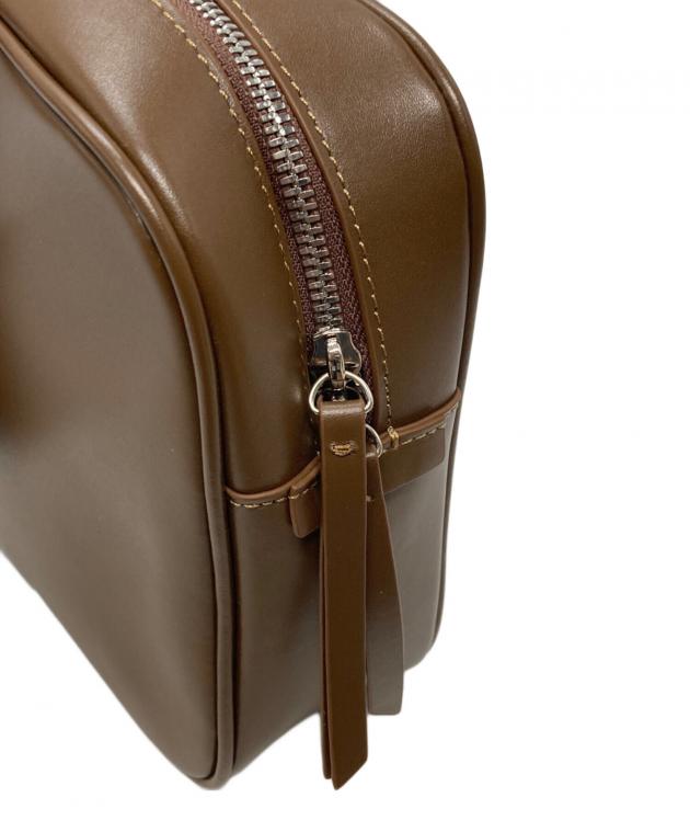 未使用JISTORY[ジストリー)トープブラウン レザーボストン 中古・古着通販】JISTORY (ジストリー) SHOULDER BOSTON BAG ブラウン