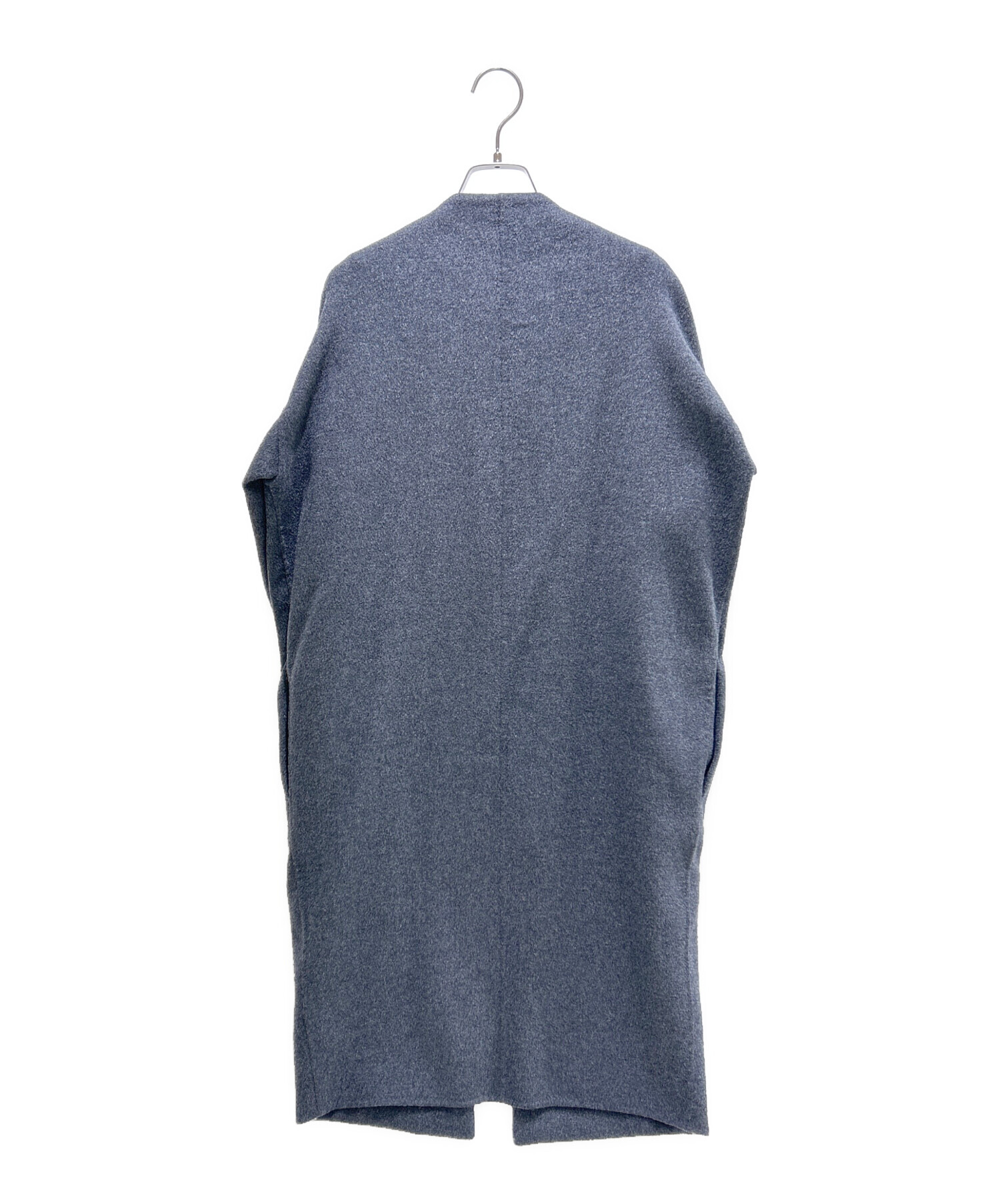 中古・古着通販】ENFOLD (エンフォルド) Wool River Collarless Coat