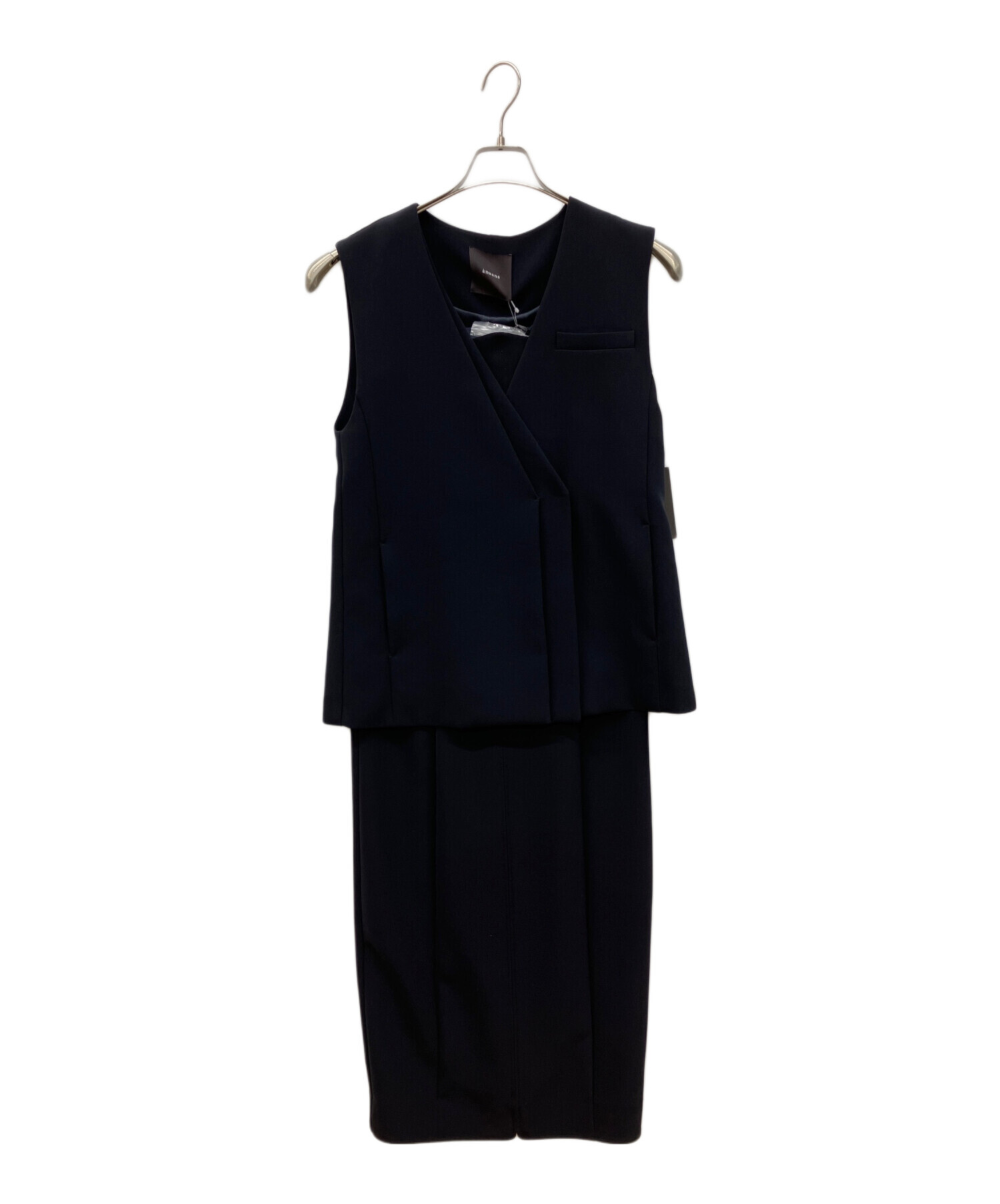 中古・古着通販】anuans (アニュアンス) ダブルフロントジレセット