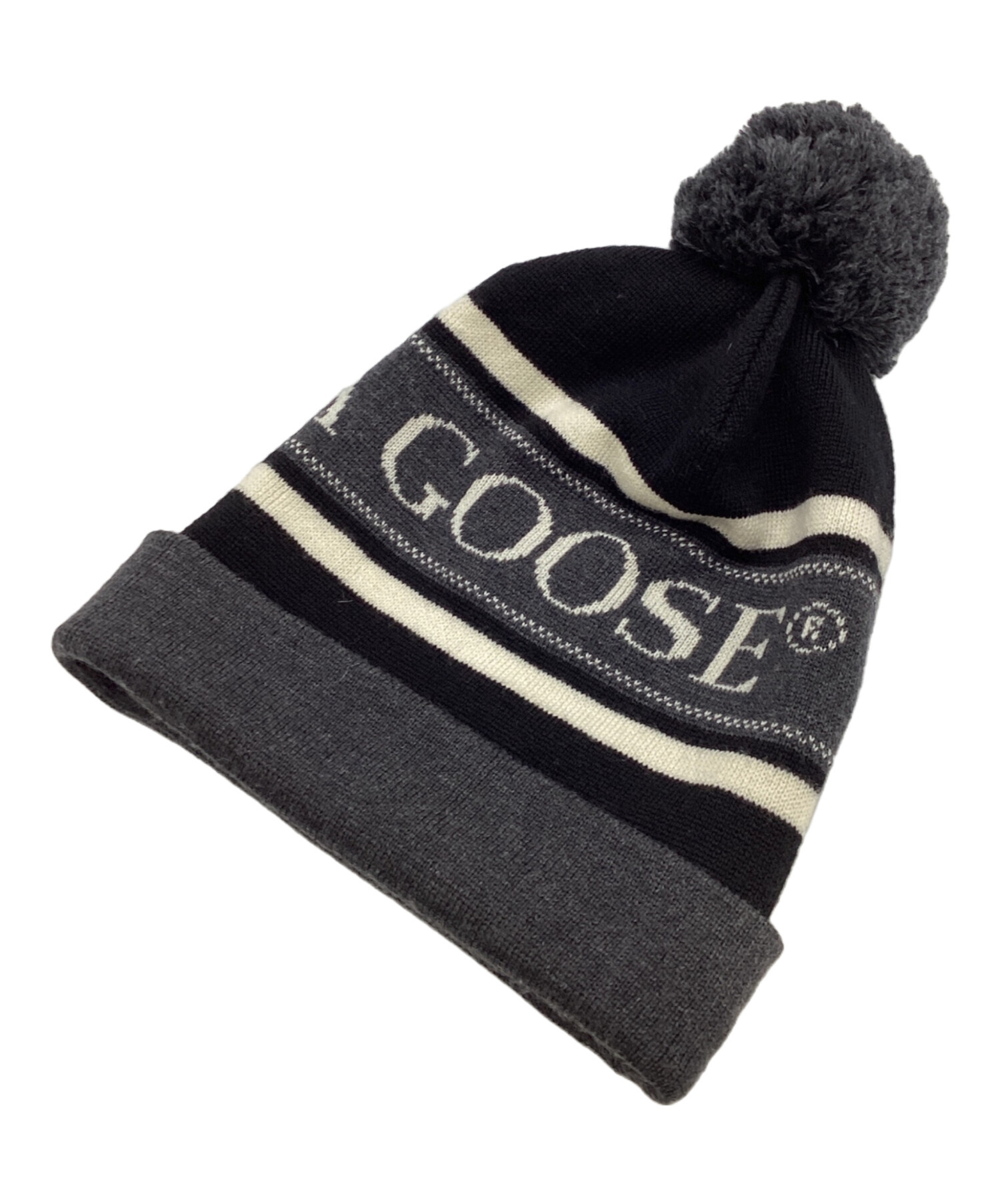 中古・古着通販】CANADA GOOSE (カナダグース) Merino Logo Pom Hat