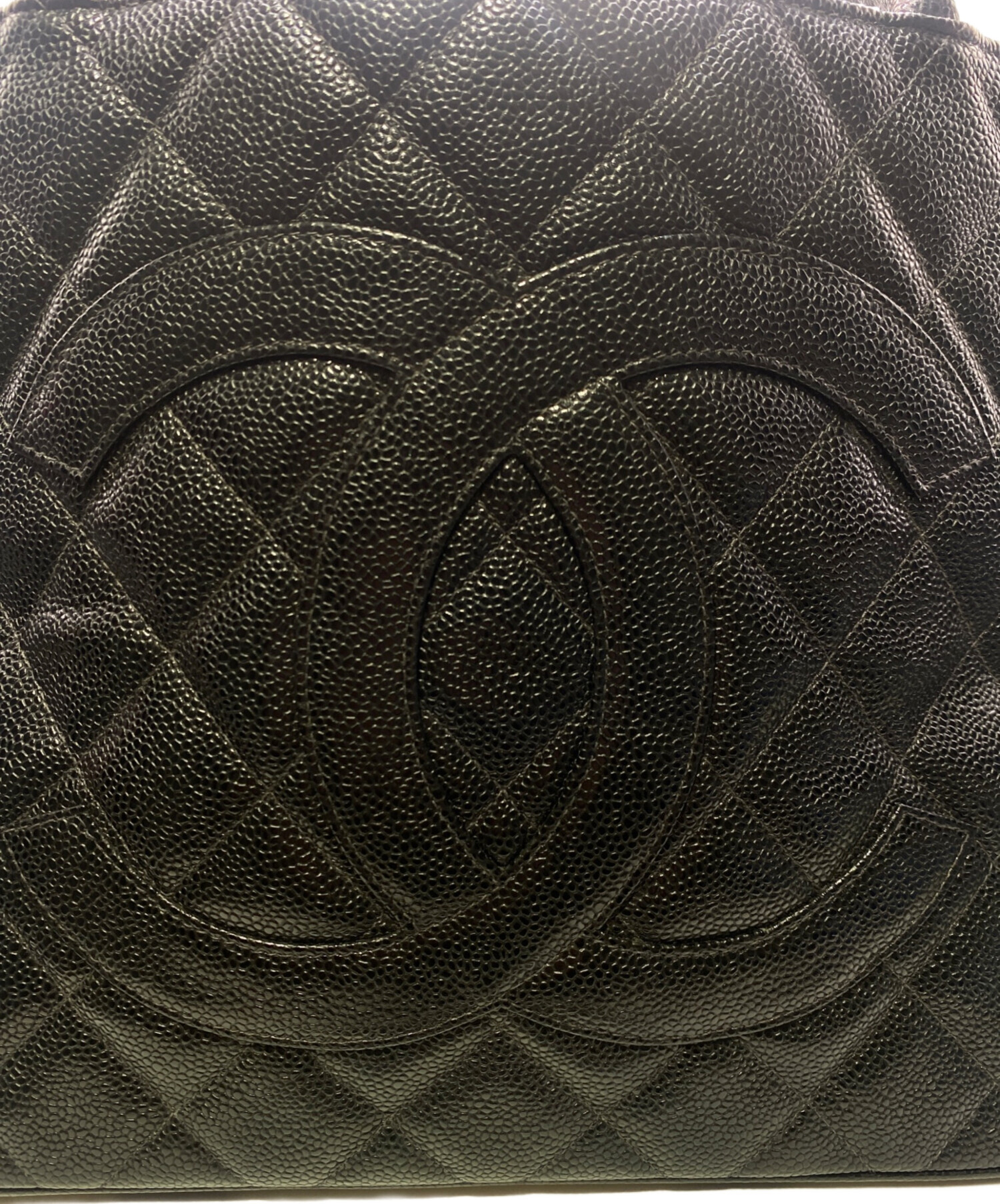 中古・古着通販】CHANEL (シャネル) 復刻トートバッグ ブラック