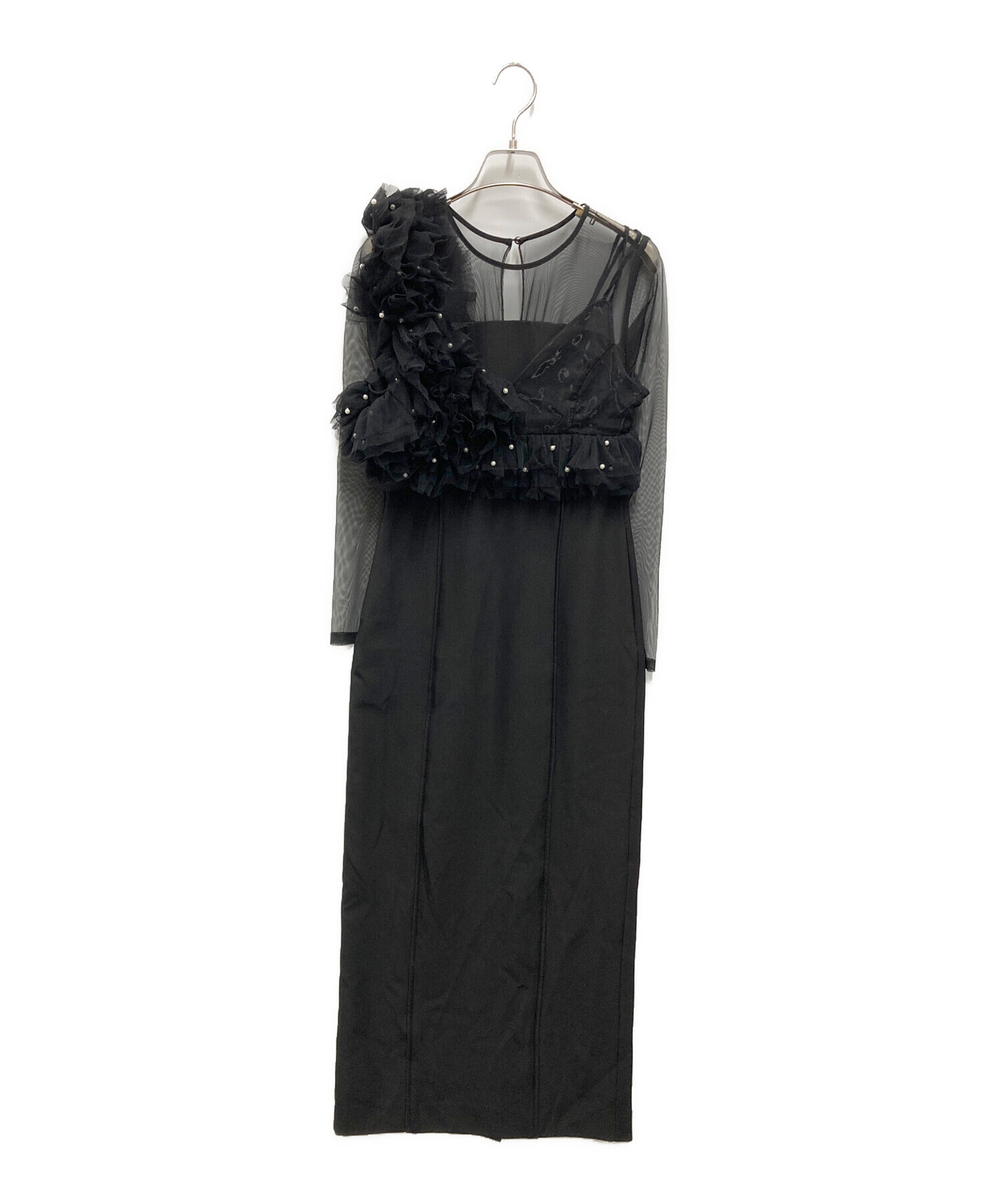 中古・古着通販】ANDRESD (アンドレスド) pearl bustier dress