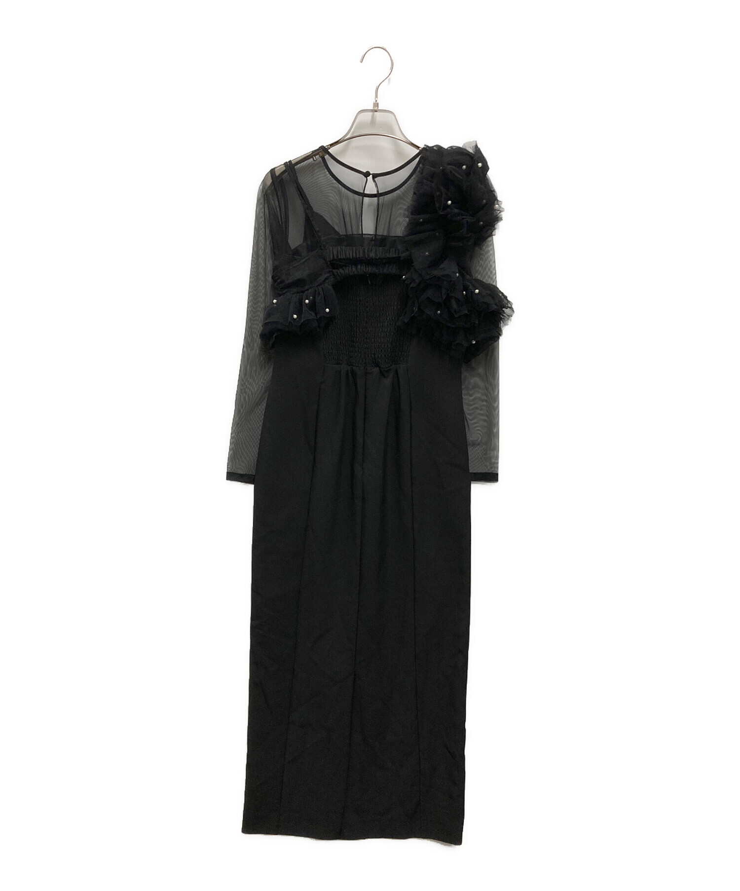中古・古着通販】ANDRESD (アンドレスド) pearl bustier dress