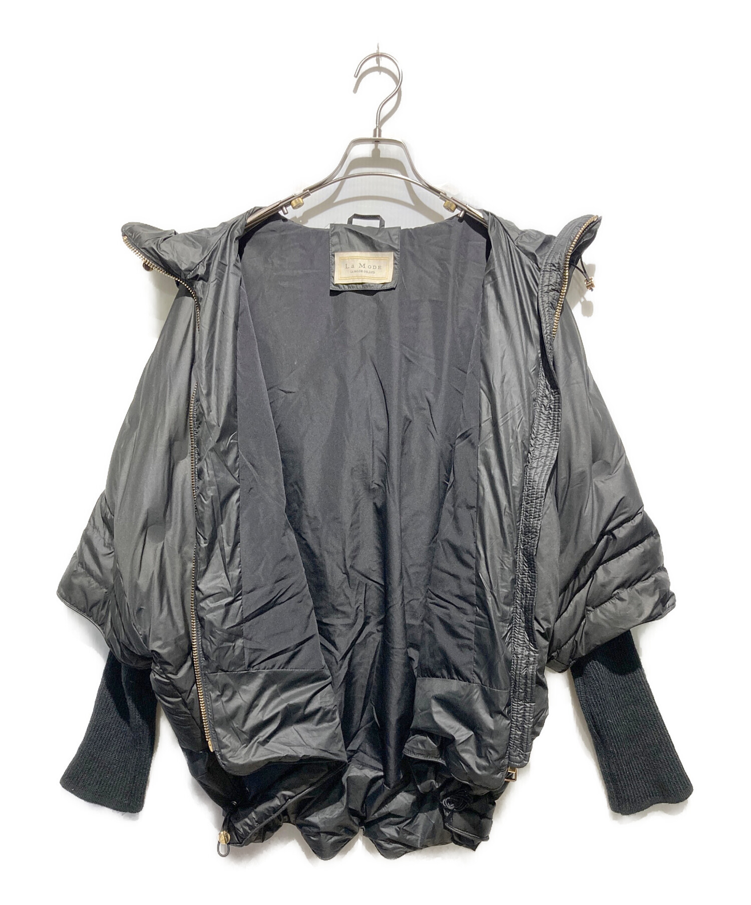 中古・古着通販】La MODE (ラモード) ニットドッキングドットダウン