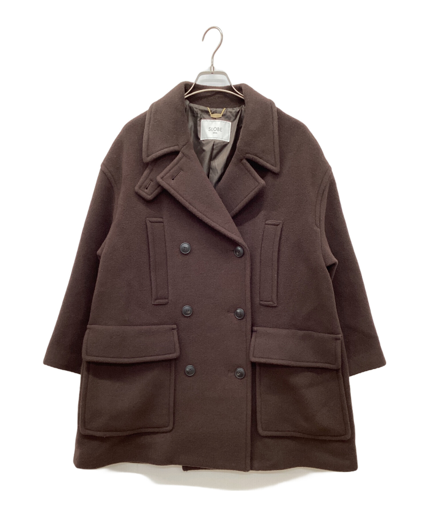 中古・古着通販】SLOBE IENA (スローブ イエナ) メルトンビッグPコート