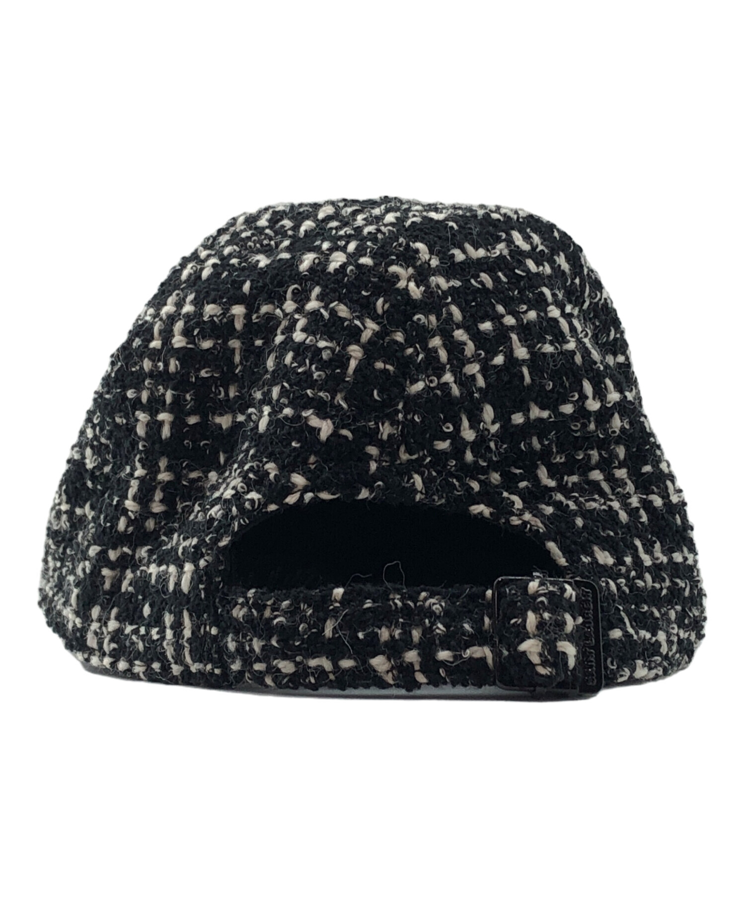 SAINT LAURENT SLロゴ ツイードベースボールキャップ 中古・古着通販】Saint Laurent Paris (サンローランパリ) SLロゴ